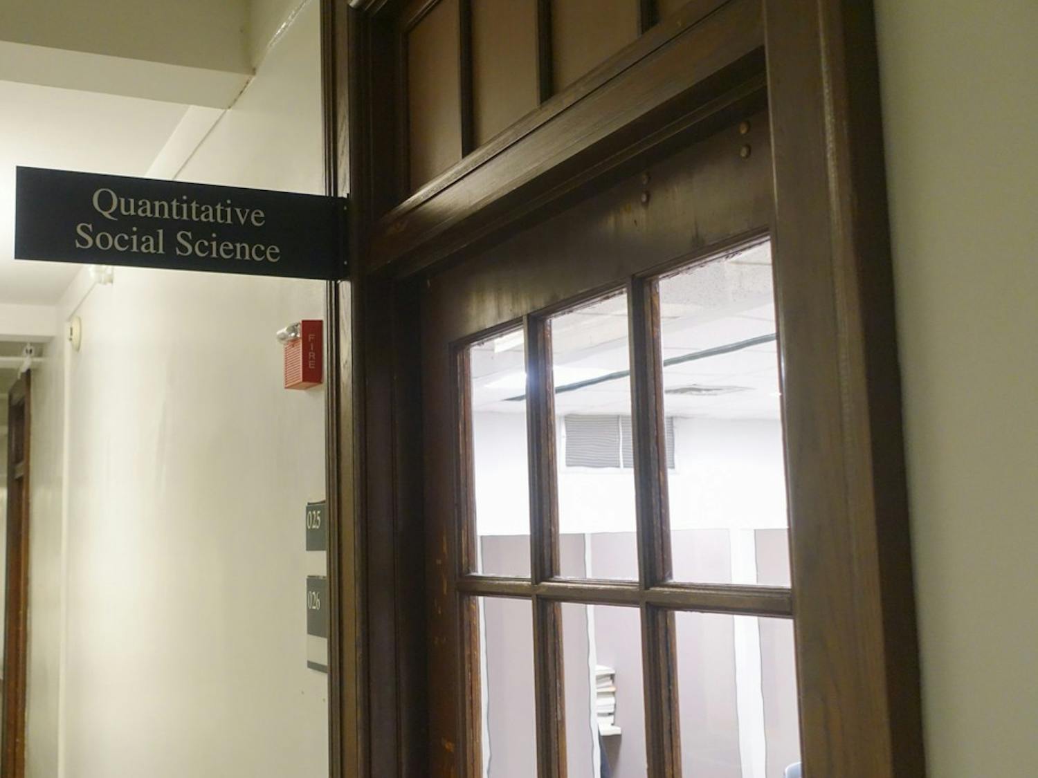 The Class of 2018 has 13 Quantitative Social Science majors.