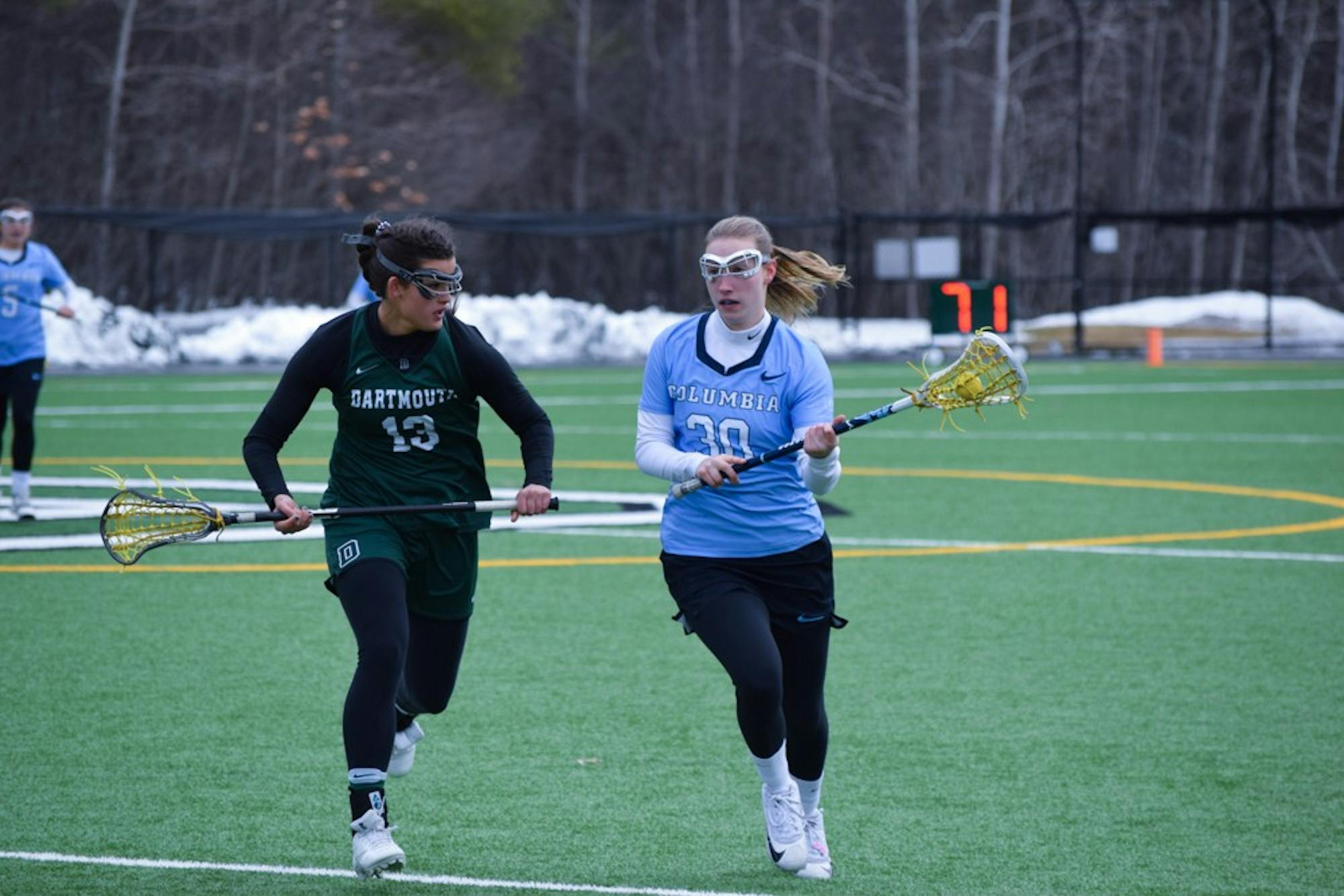 Women’s lacrosse is currently 7-1 overall and 3-0 in conference play.