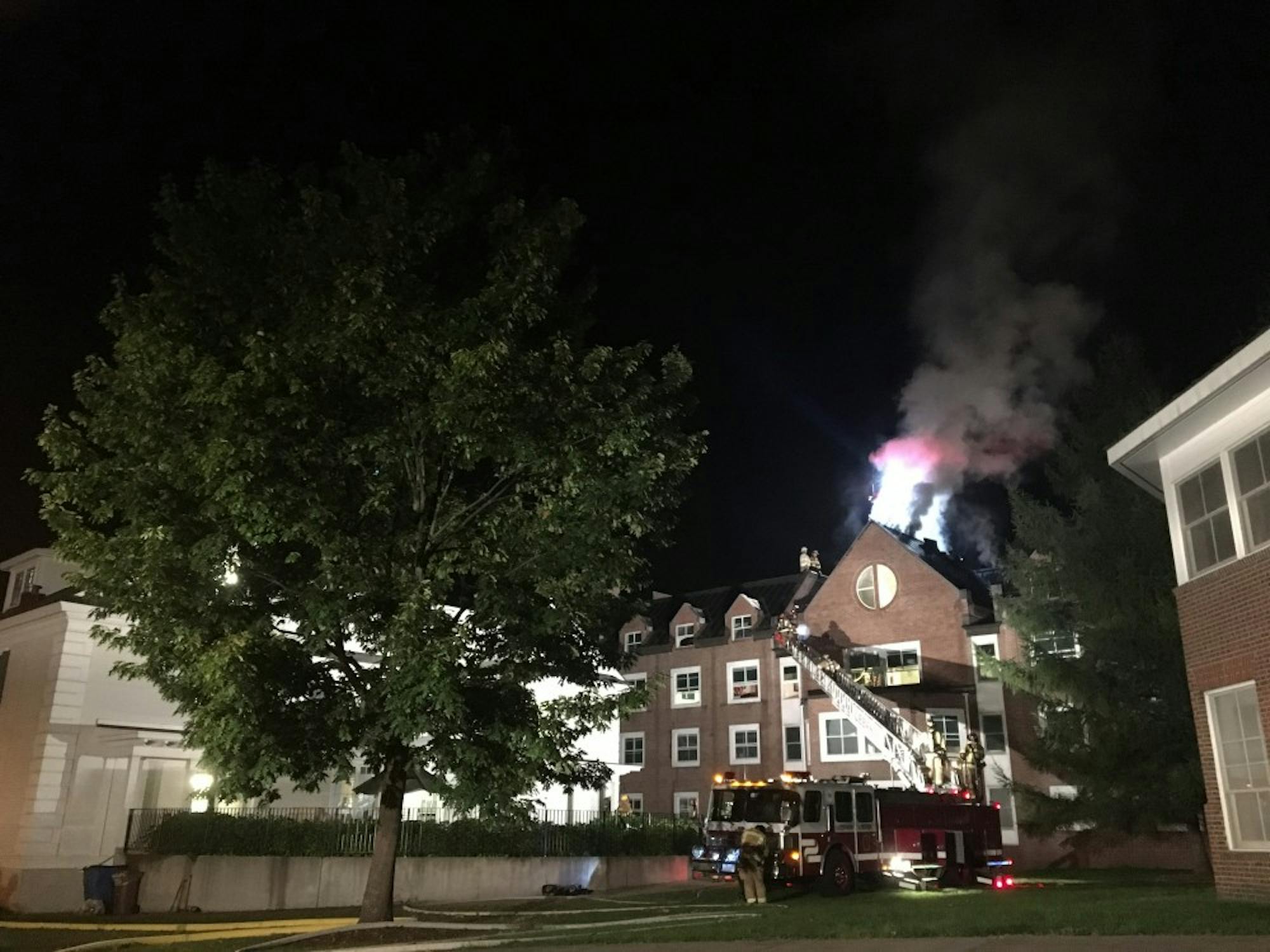 Morton Hall is currently uninhabitable as a result of extensive smoke and water damage caused by a four-alarm fire that started at 12:05 a.m.&nbsp;