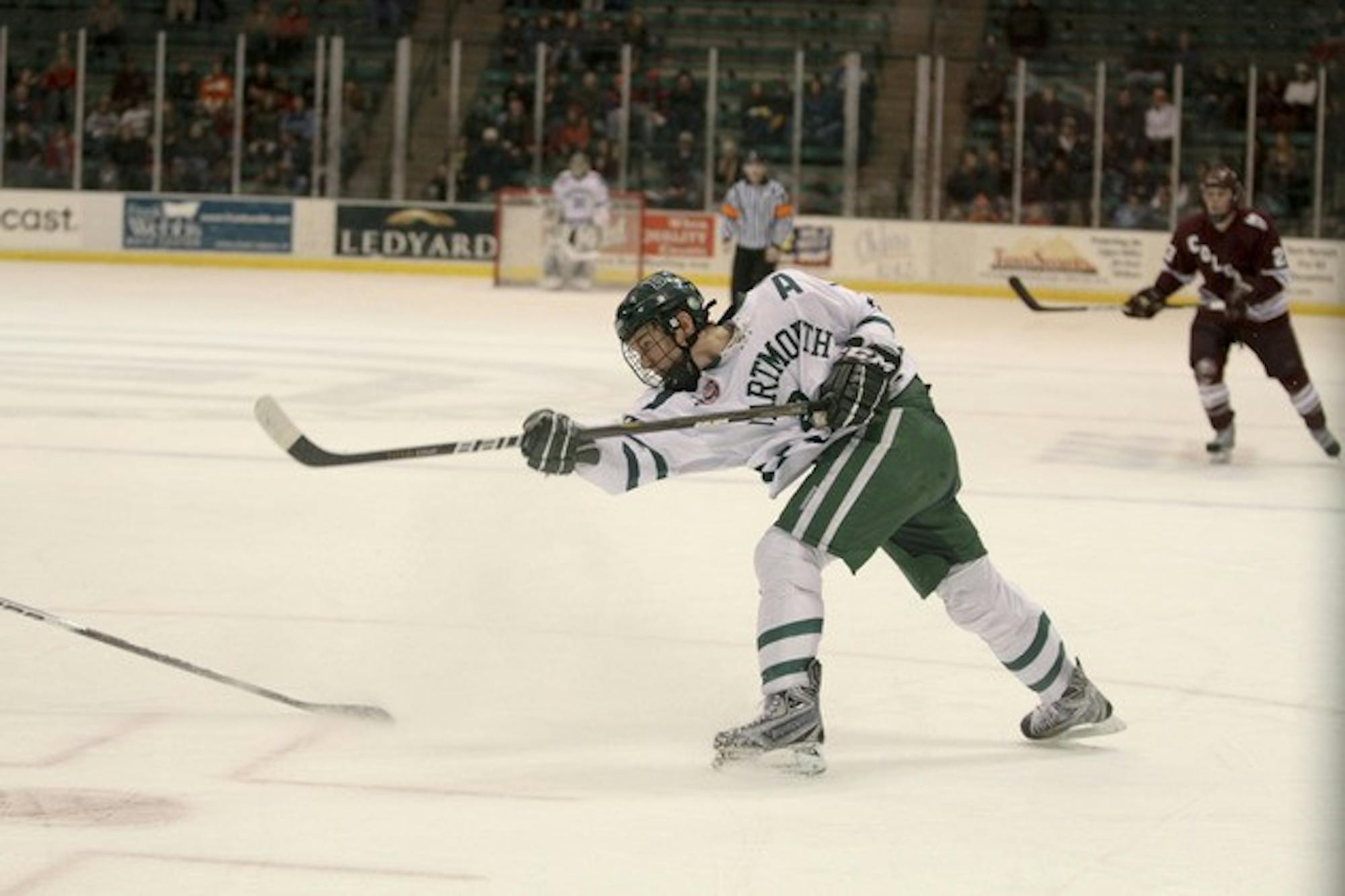 The men's hockey team must beat St. Lawrence to take the No. 8 spot in the ECAC standings. The Saints won the teams' last meeting in a shootout.