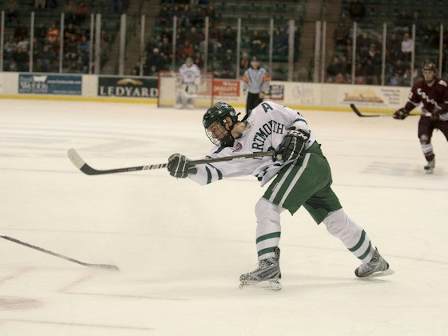 The men's hockey team must beat St. Lawrence to take the No. 8 spot in the ECAC standings. The Saints won the teams' last meeting in a shootout.