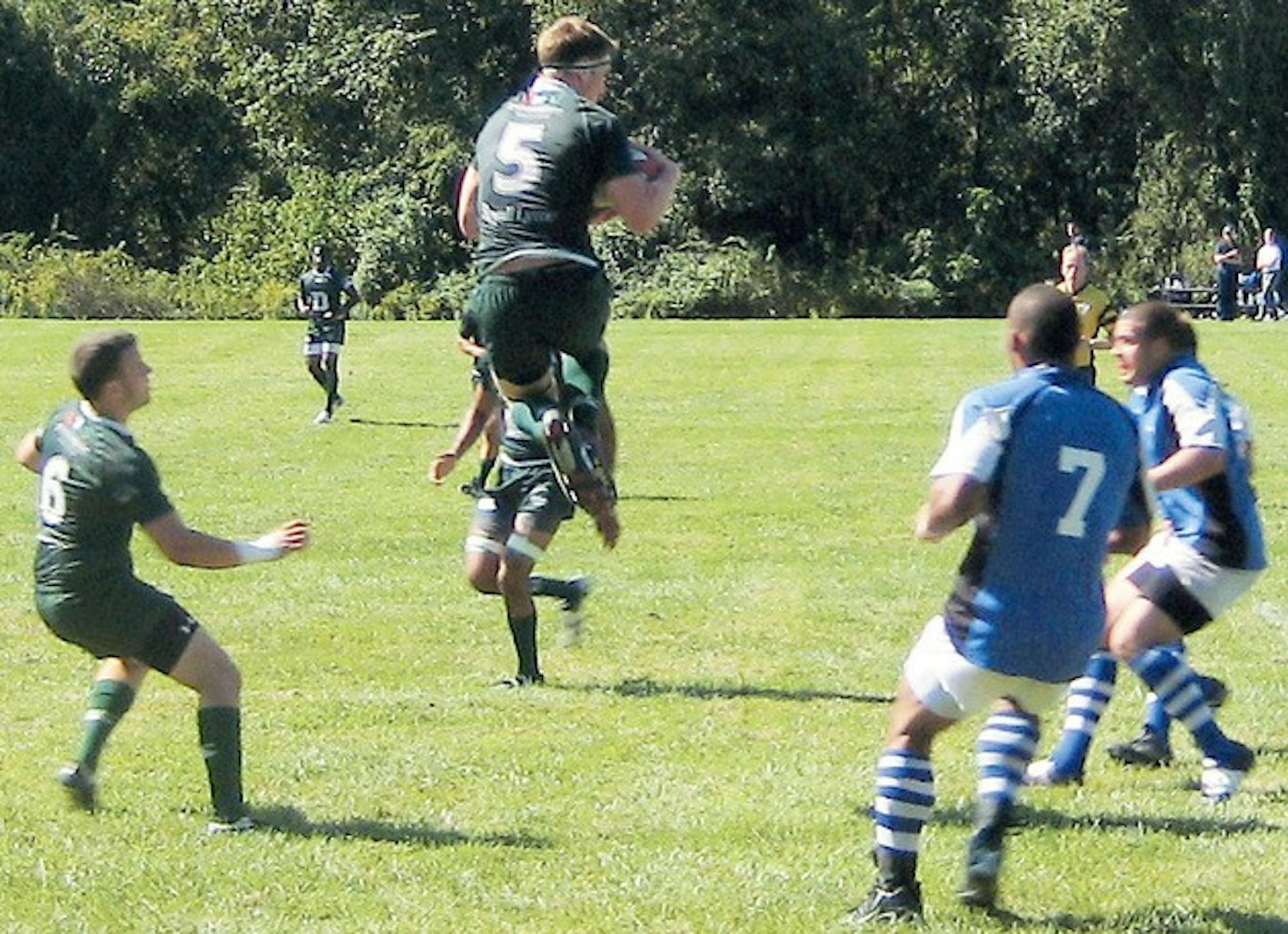 The Dartmouth men's rugby team shut out Columbia 80-0 in its second match of its opening weekend Sunday. 