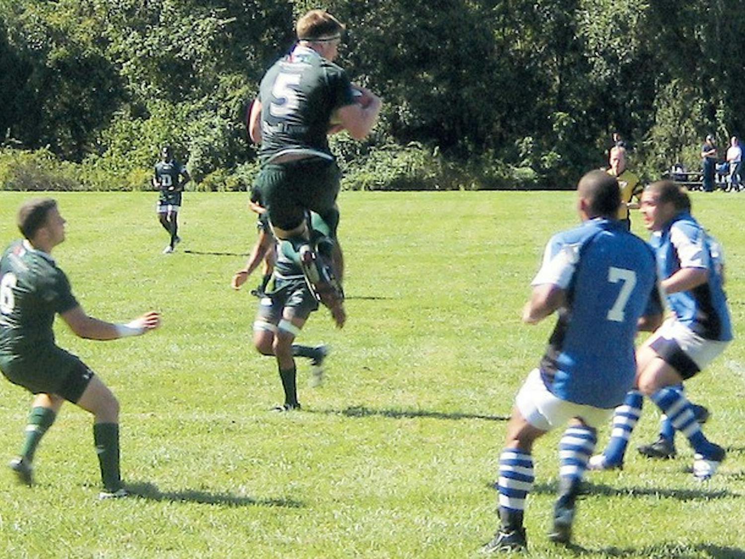 The Dartmouth men's rugby team shut out Columbia 80-0 in its second match of its opening weekend Sunday.
