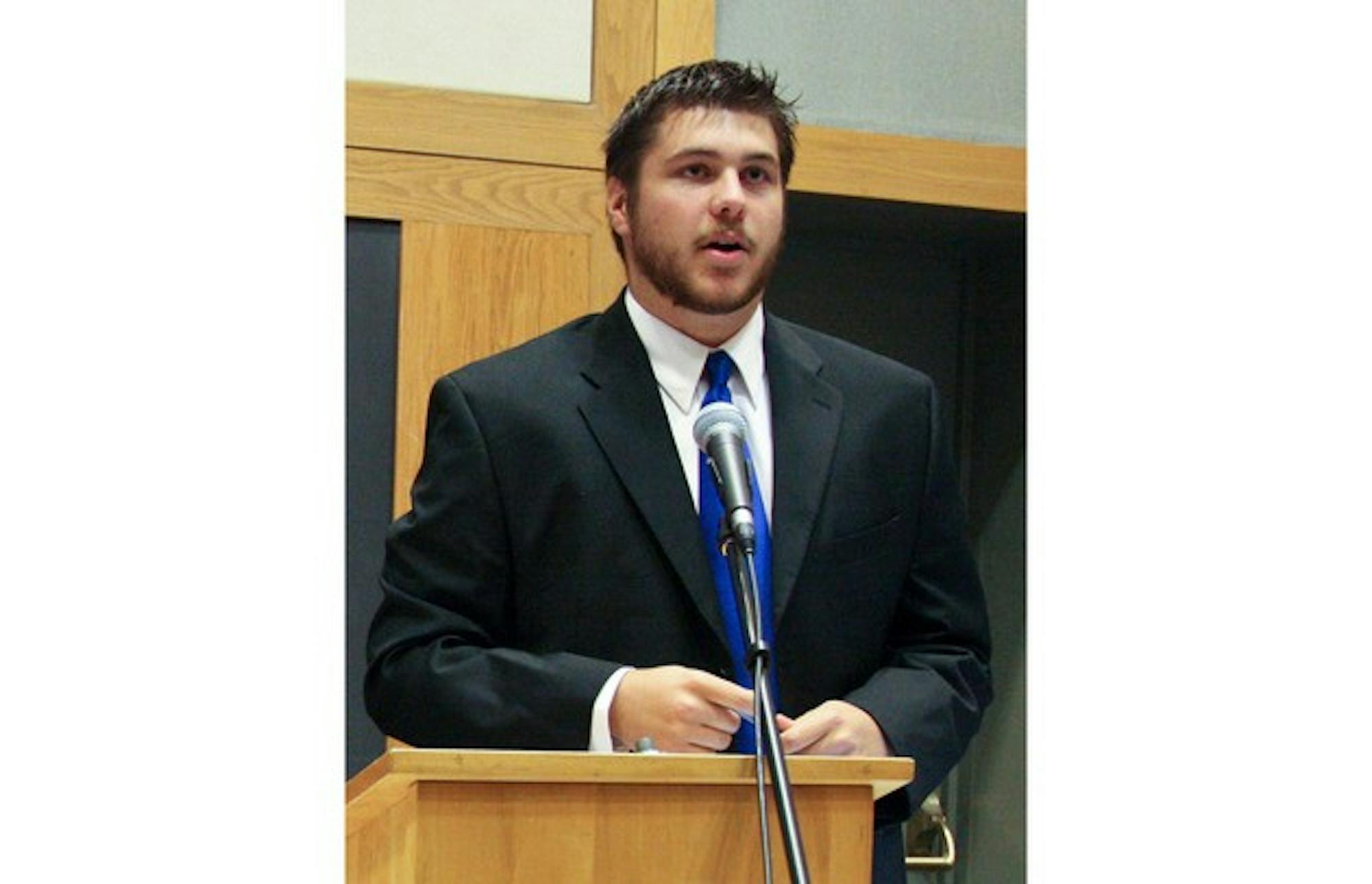 Tay Stevenson '10 received his party's endorsement in the Minnesota District 12 state Senate race.