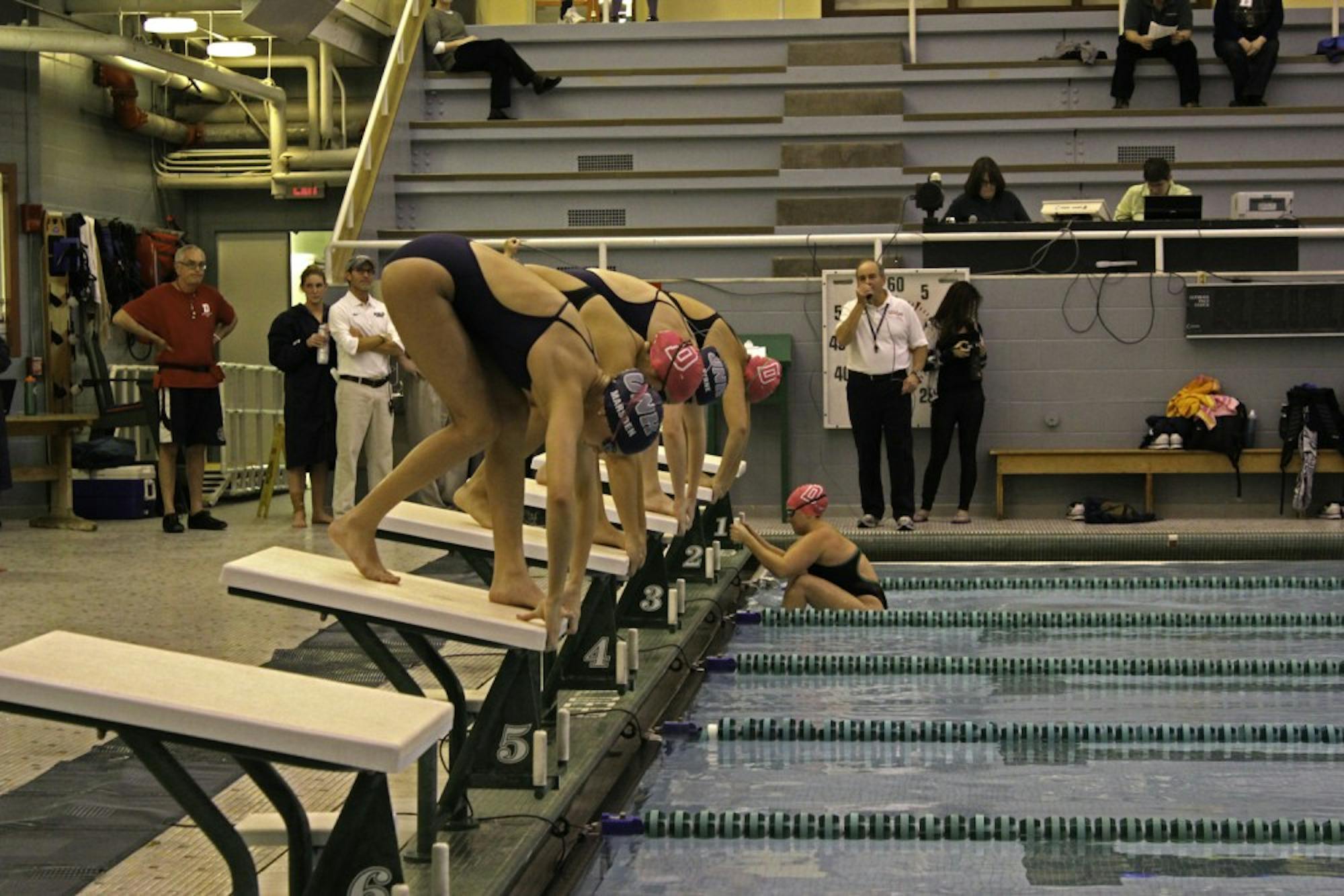 Taylor Yamahata ’18 led the way for the women’s swimming and diving team with dominant individual performances.