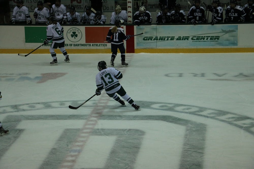 The women’s hockey team, 11th in the conference, tied its last two home games of the 2018 season.