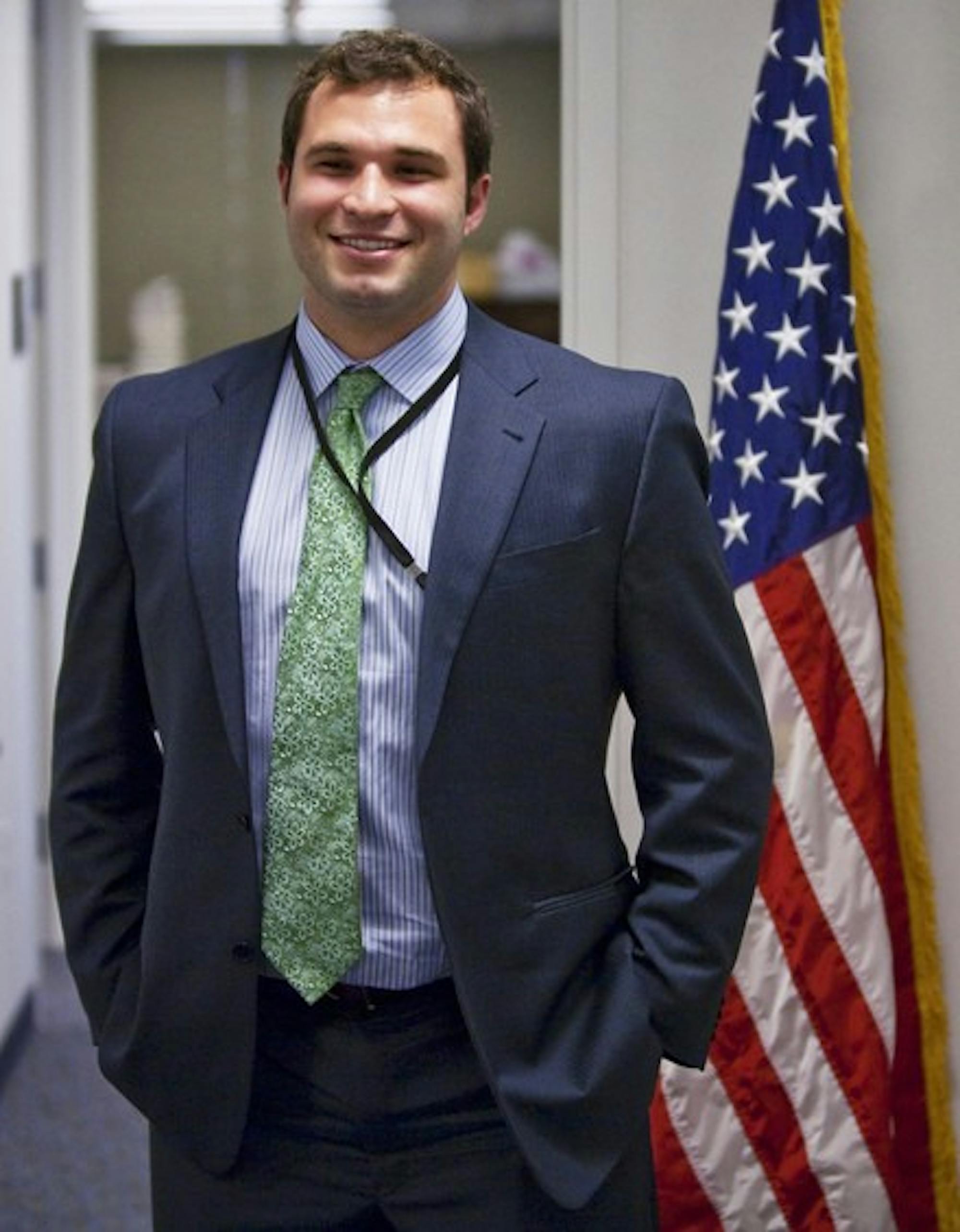 Joe Boswell '06 assists first lady Michelle Obama's chief of staff with her duties in his role as executive assistant.