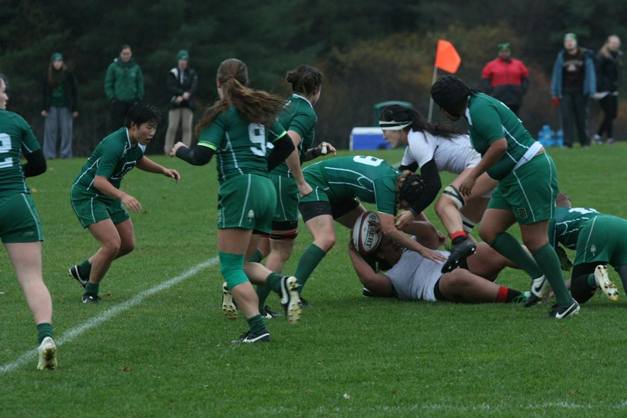 The Women's Rugby team competes for the Ivy League Championship this Sunday.