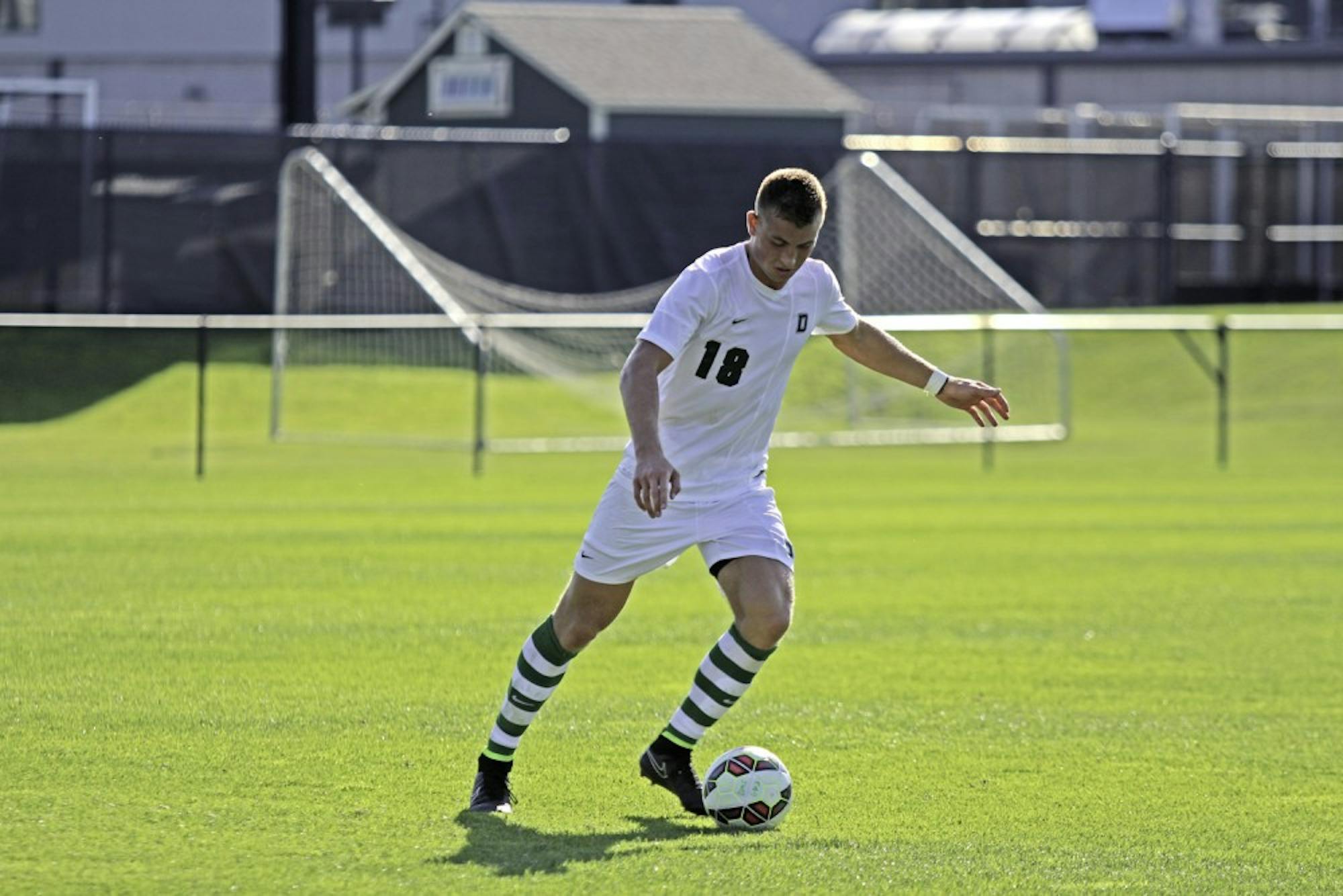 The men’s soccer team hopes to extend its unbeaten streak to five against UVM this afternoon.
