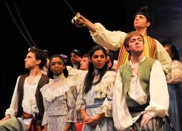 The Dartmouth College Glee Club put on a production of 