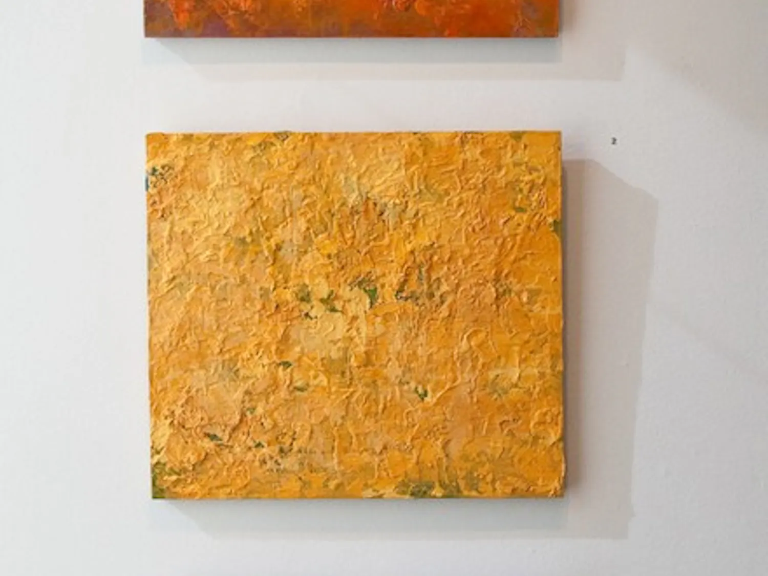 Colleen Randall explores color and texture in her exhibit,