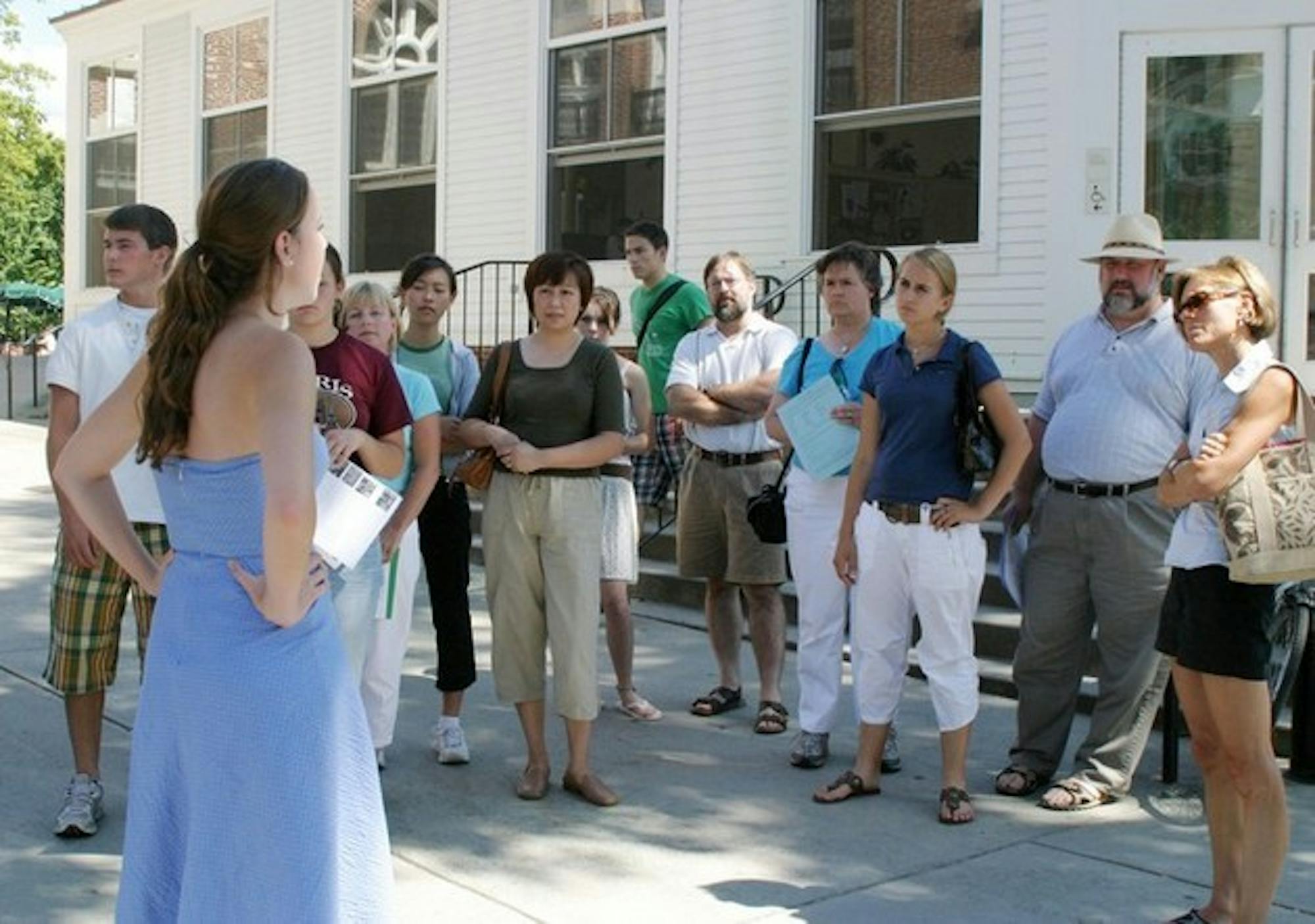 Dartmouth sophomores volunteering to lead admissions tours in the summer have been rewarded for their efforts, at $7 to $10 per tour.