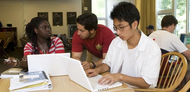 Friday's graduation featured slideshows, presentations, student research projects and remarks from a number of SEAD students and staff members.