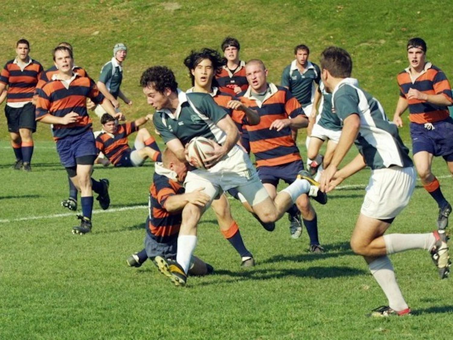 The Dartmouth Rugby Football Club dropped a heartbreaker to Harvard this past weekend. While able to create numerous scoring opportunities for itself, the squad just could not seem to convert its chances.