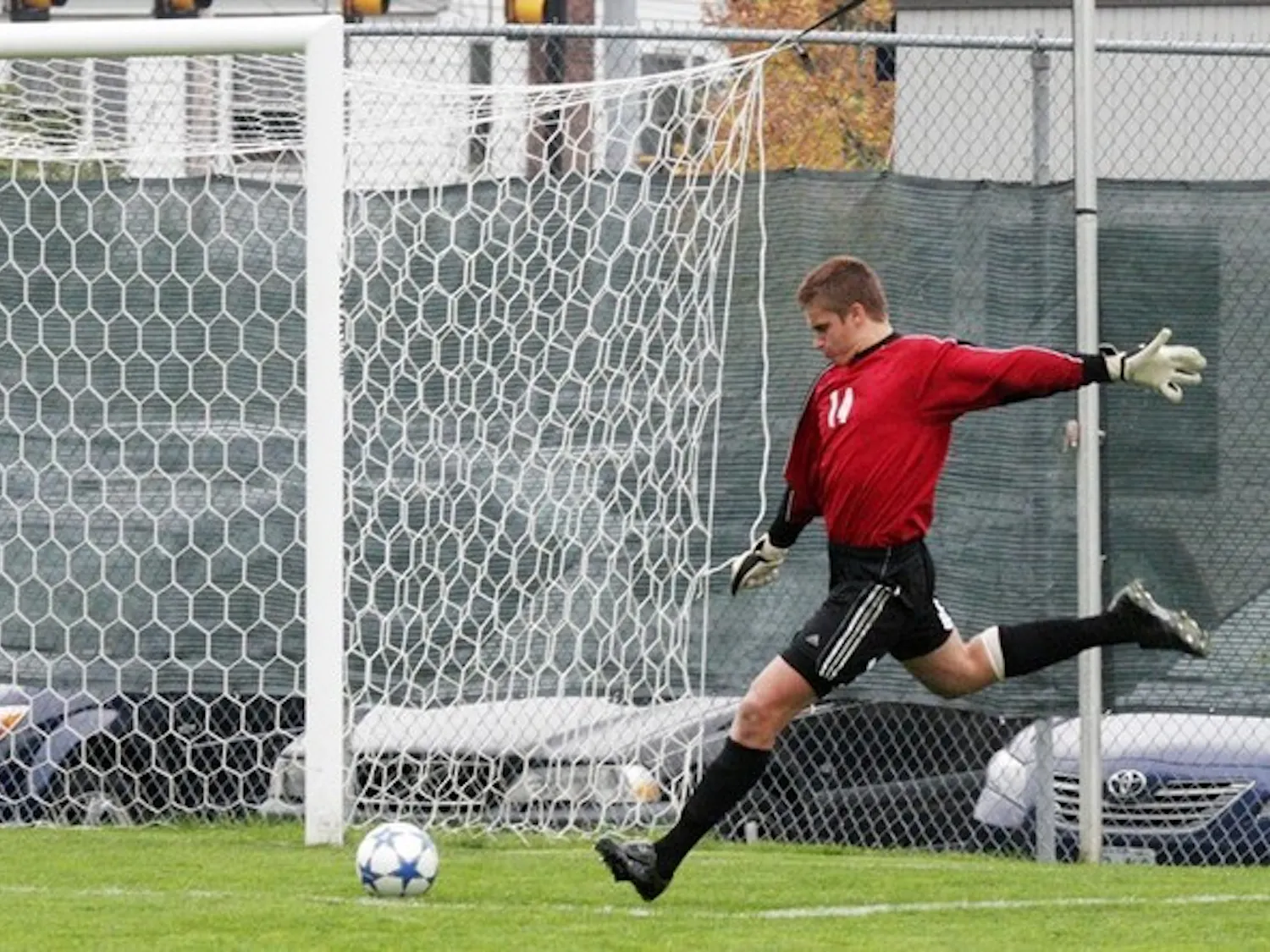 Keeper Rowan Anders '07 made five saves in a losing effort Wednesday.