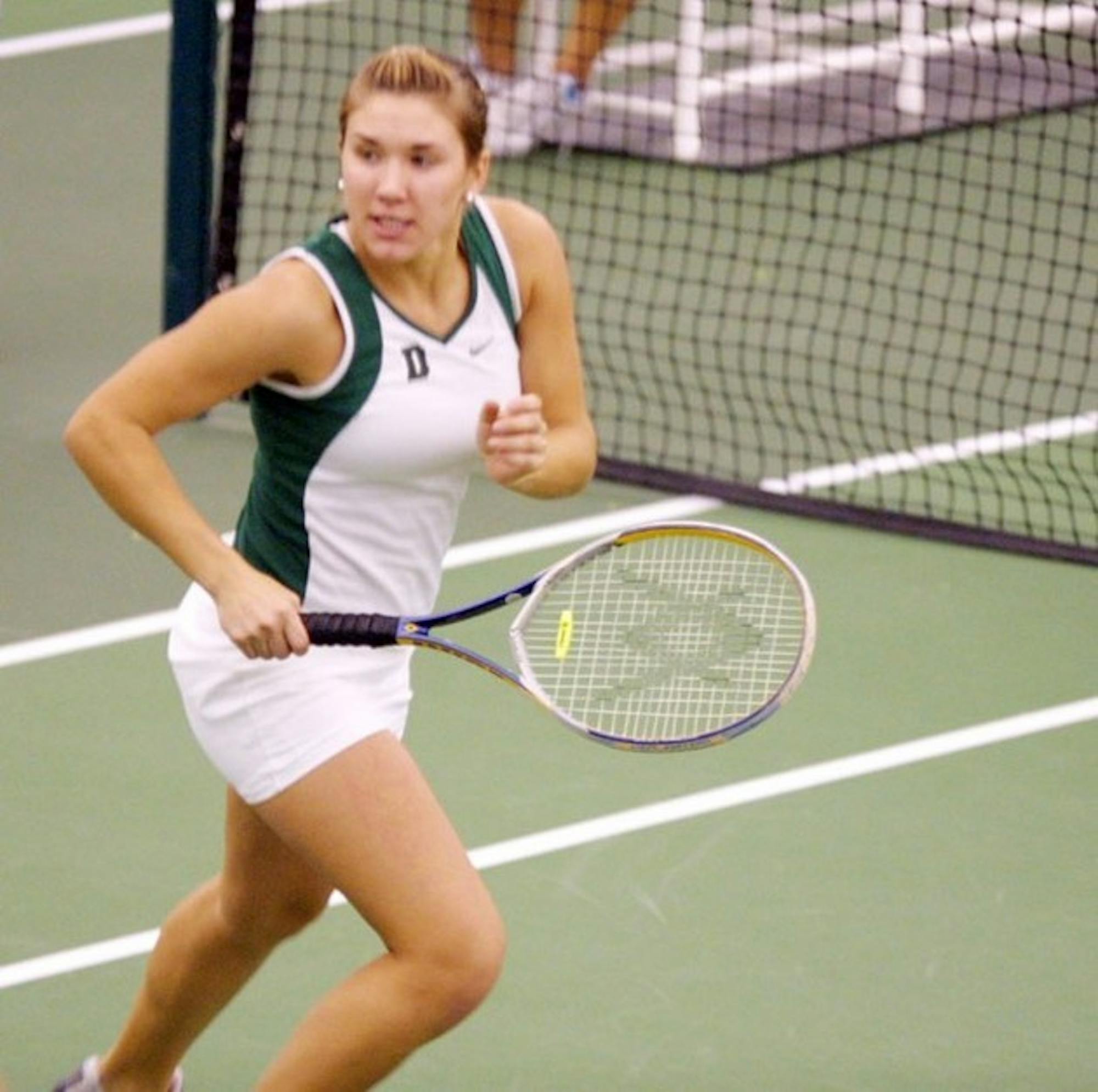 Women's tennis took another hit this weekend, dropping two Ancient Eight matches in as many days.