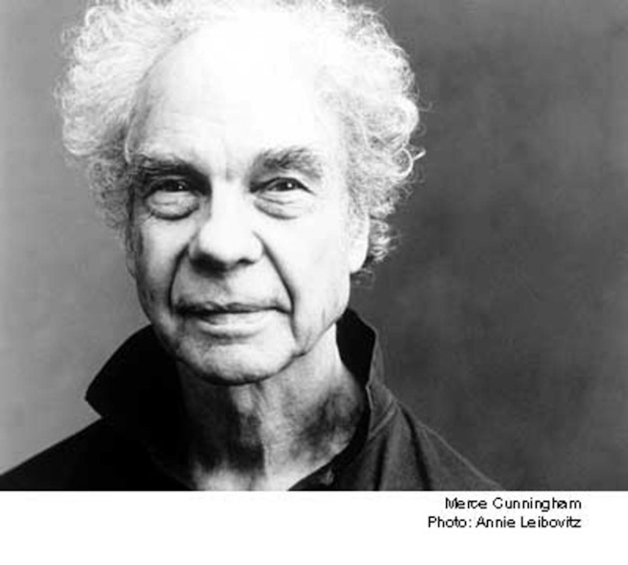 Merce Cunningham spoke with students at the Hanover Inn on Tuesday morning.