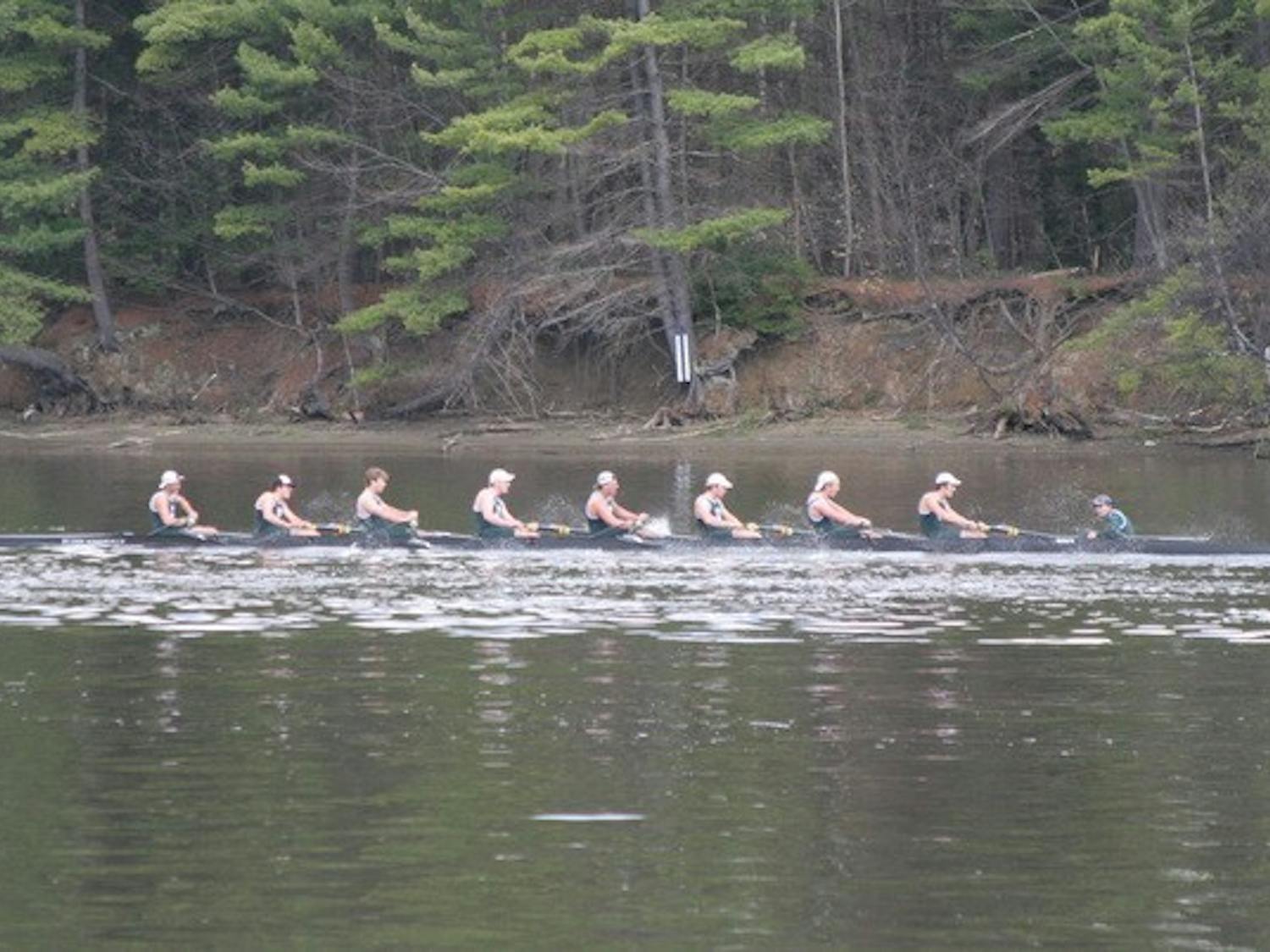 Heavyweight crew's first boat placed sixteenth out of 18 in Camden Sunday.