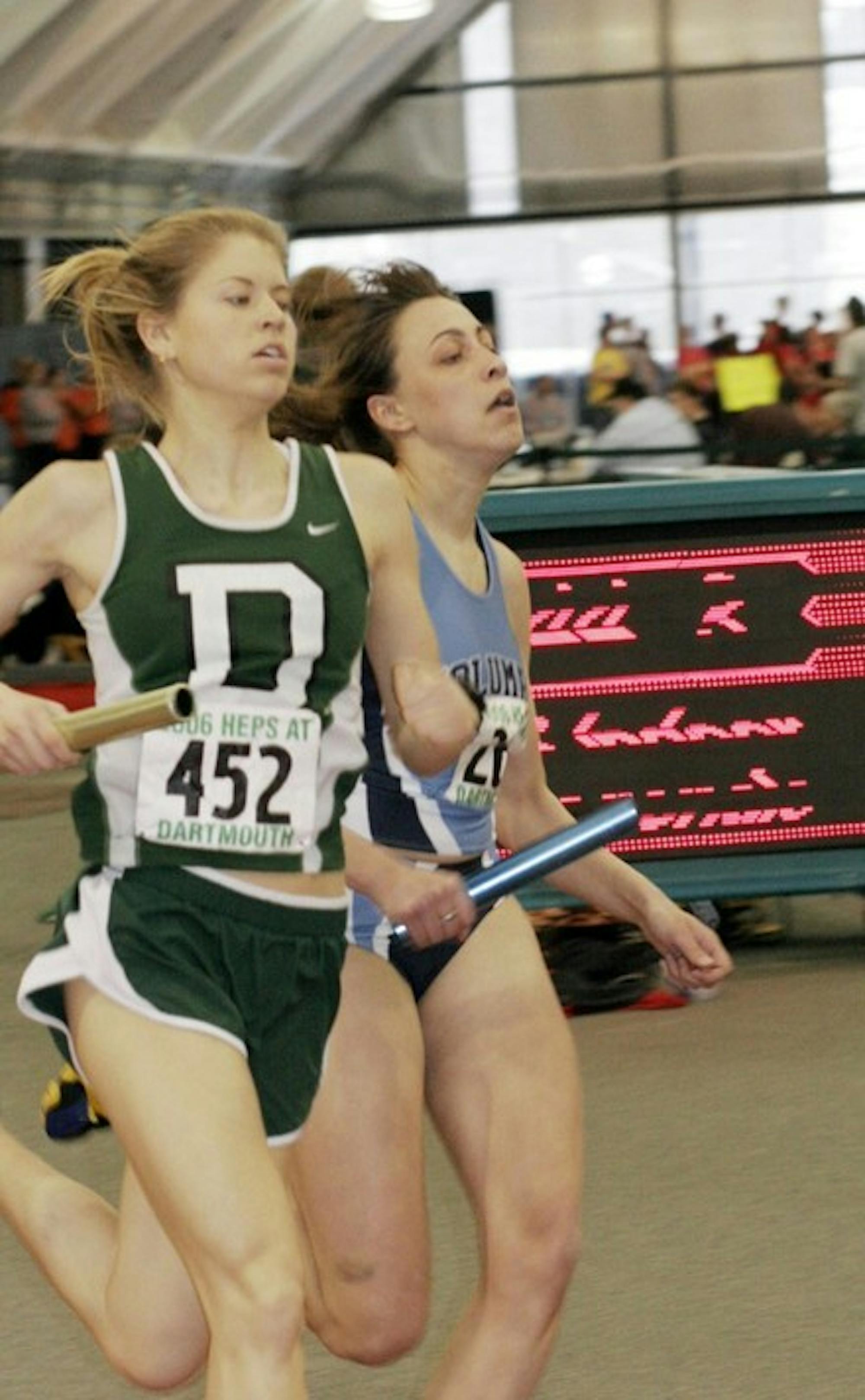 Lydia Blandy '06 placed 25th in the 800 meter run at the Princeton meet.