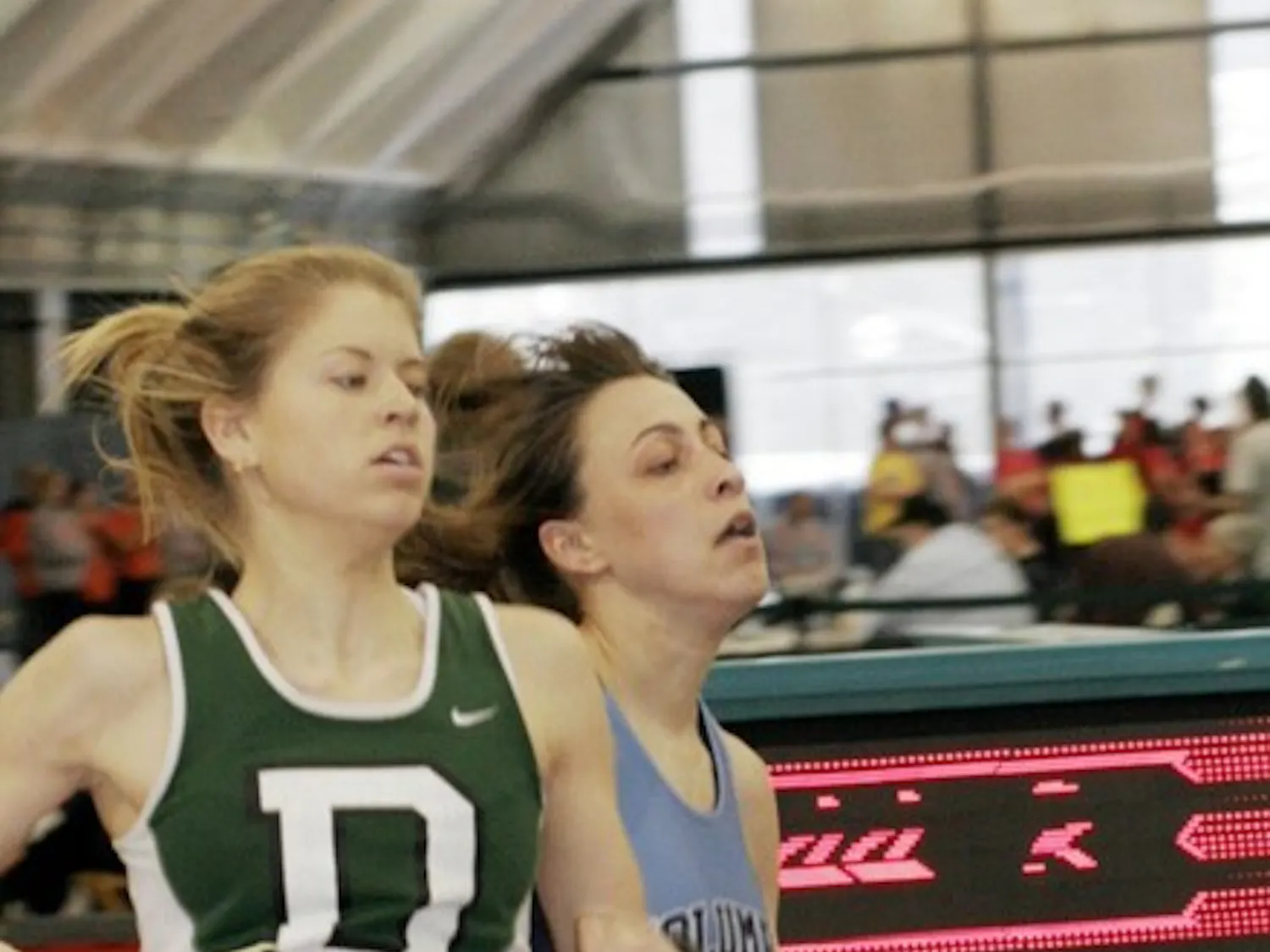 Lydia Blandy '06 placed 25th in the 800 meter run at the Princeton meet.