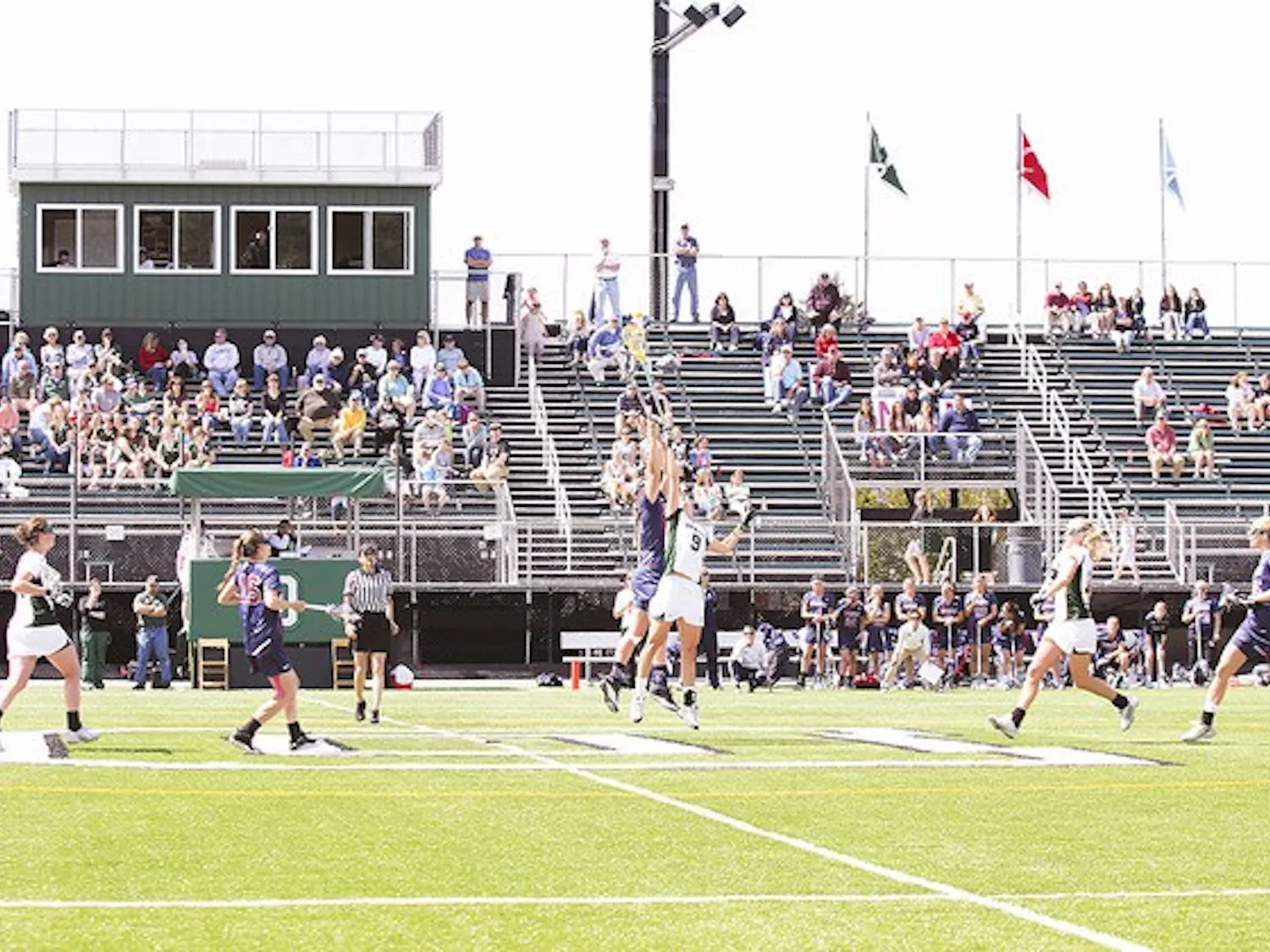The Dartmouth women's lacrosse team has won all seven of its games at Scully-Fahey Field this season.