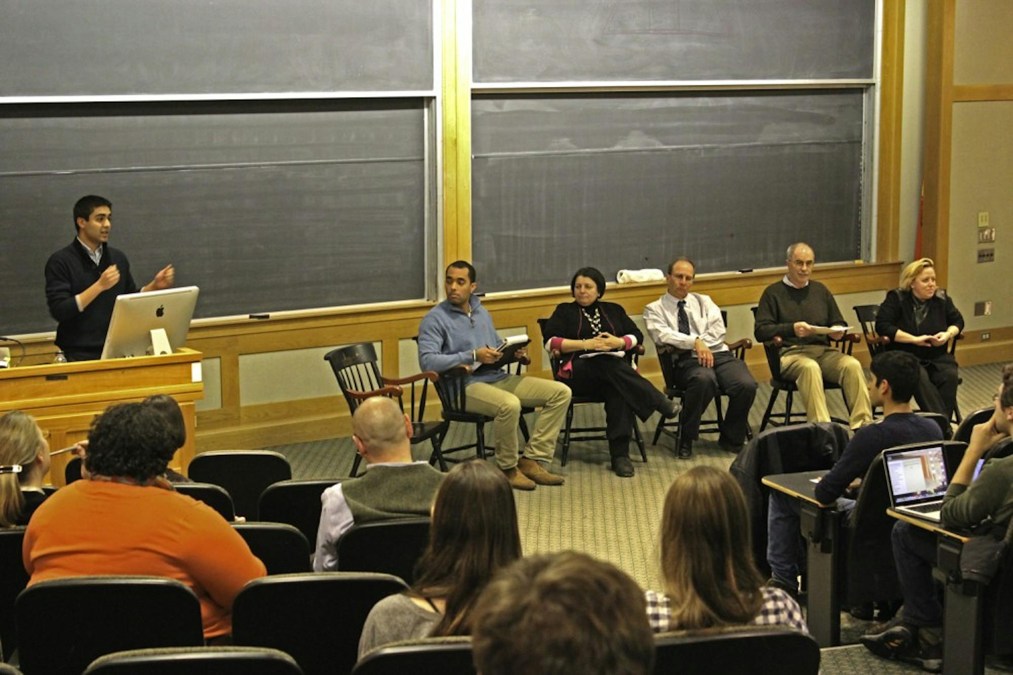A group of administrators answered student questions at a panel Monday. 