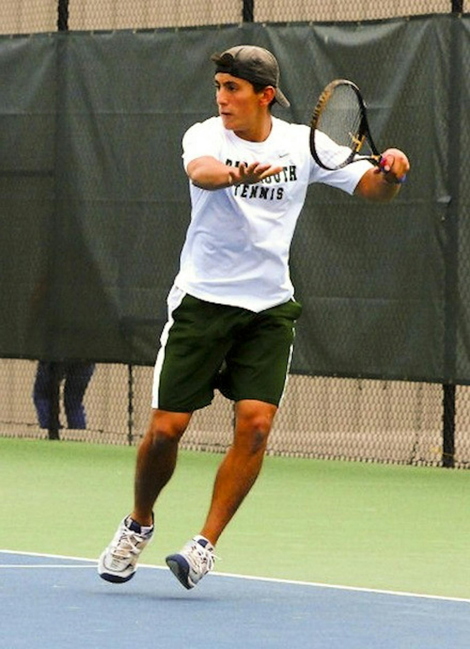 Alex de Chatellus '13, along with partner Michael Jacobs '13, reached the finals in the doubles division of the 30th annual New Hampshire Men's Open.