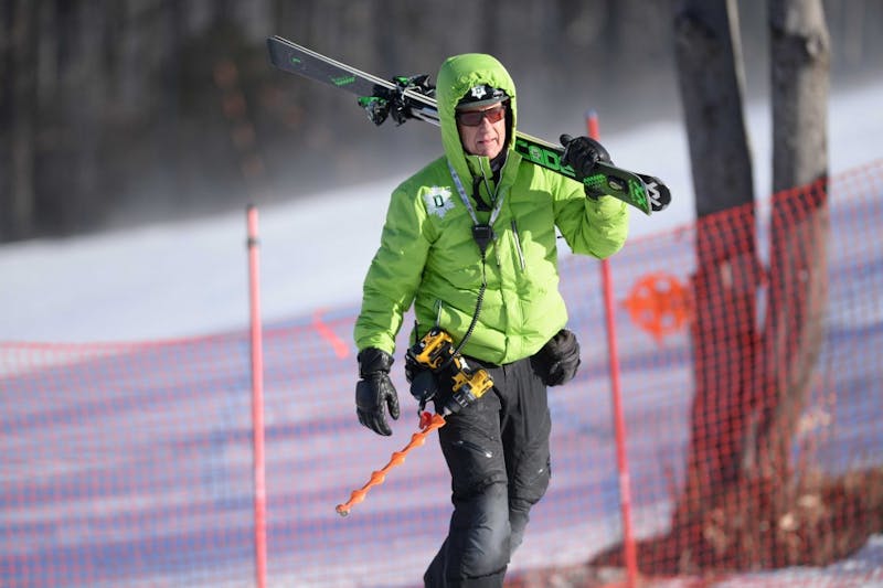 Men's alpine head coach Peter Dodge '78 has been named Eastern Intercollegiate Ski Association Coach of the Year three times in his 30-year career at Dartmouth.