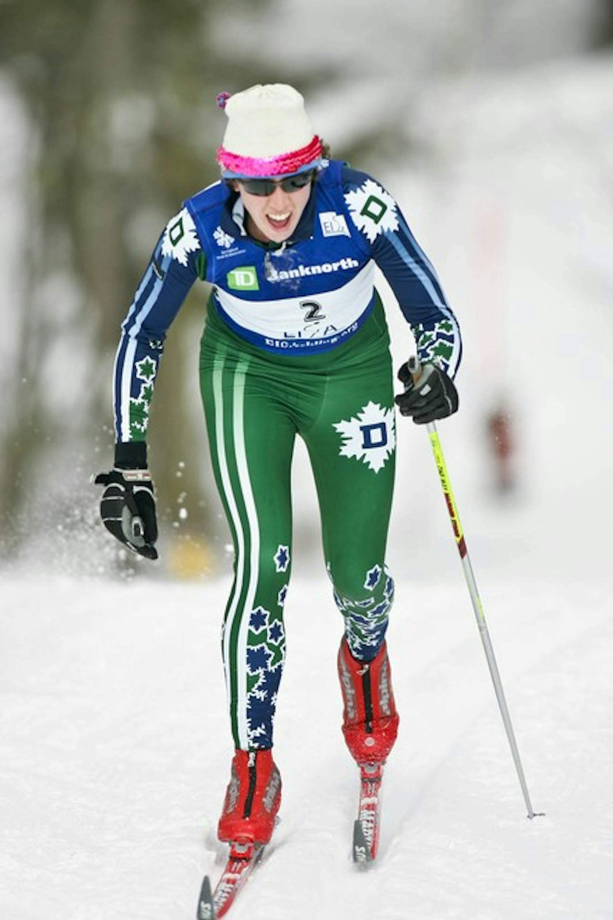 Susan Dunklee '08 won the 5k freestyle and 10k classic last weekend.