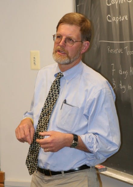 Acting Dean of the College Dan Nelson spoke about the College's alcohol policy, stressing that the College is not 