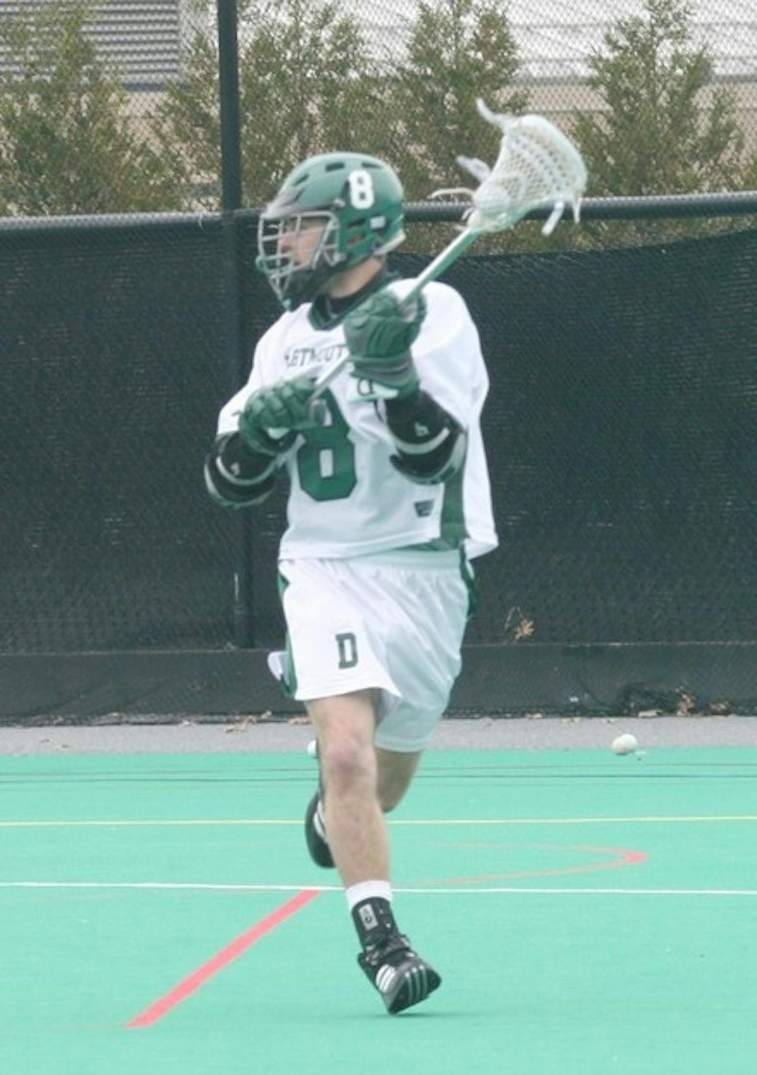 Nick Bonacci '07 and the Big Green could not hold off Penn's fourth-quarter surge, losing a heartbreaker 8-7 and falling to 4-4 overall.