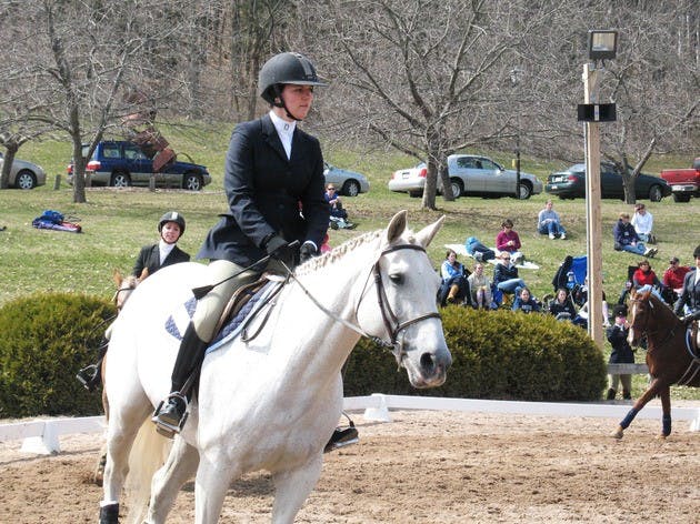 Sarah Spangenberg '11 qualified for Nationals after a strong performance at the Zone Championships last week.