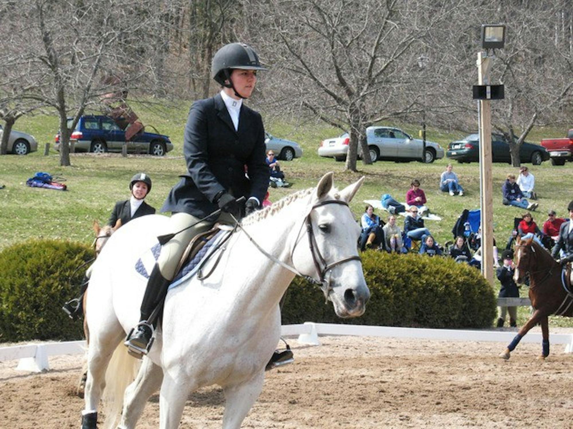 Sarah Spangenberg '11 qualified for Nationals after a strong performance at the Zone Championships last week.