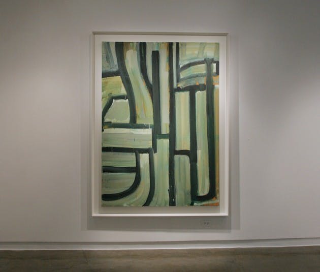 The Hop houses a range of artwork by artist-in-residence Louise Fishman.