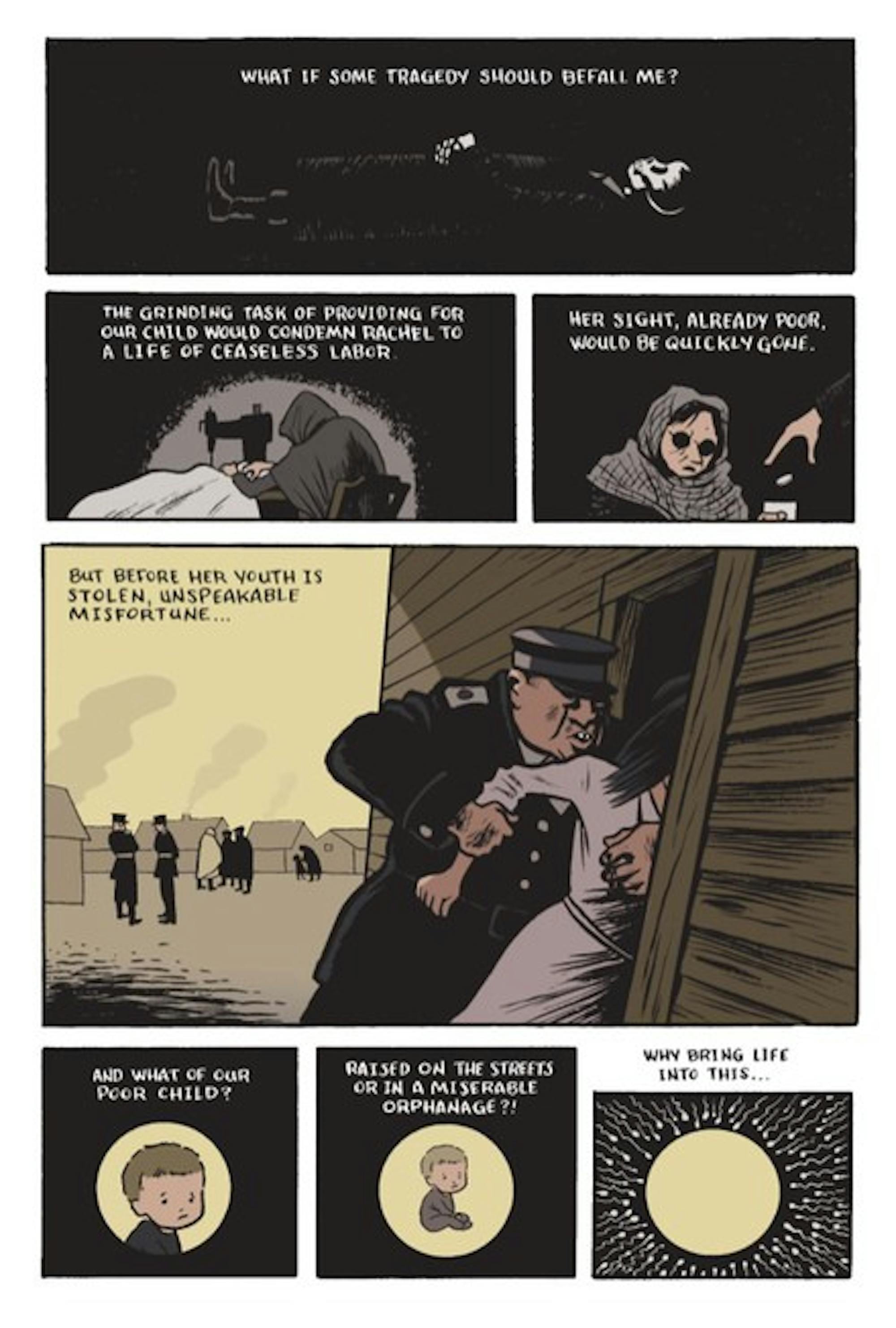  James Sturm's new graphic novel, 