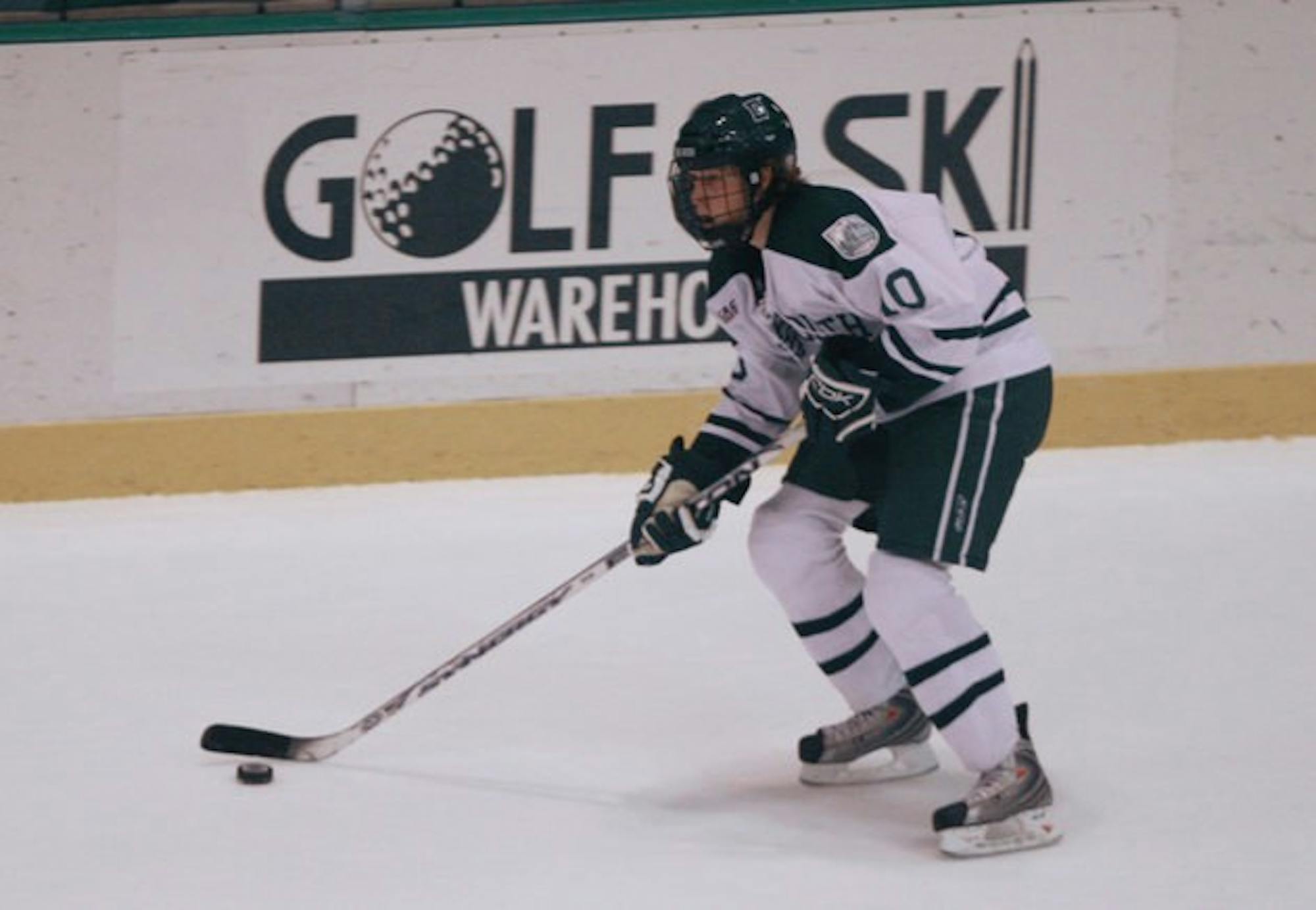 Dartmouth men's hockey was able to avoid being swept with a 3-3 tie against Colgate on Friday night.
