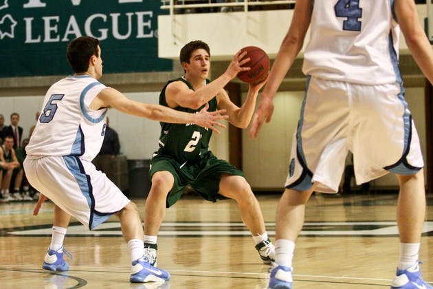 Robbie Pride '10 scored six points and grabbed two rebounds in Dartmouth's crucial victory over Columbia on Saturday night in Hanover.