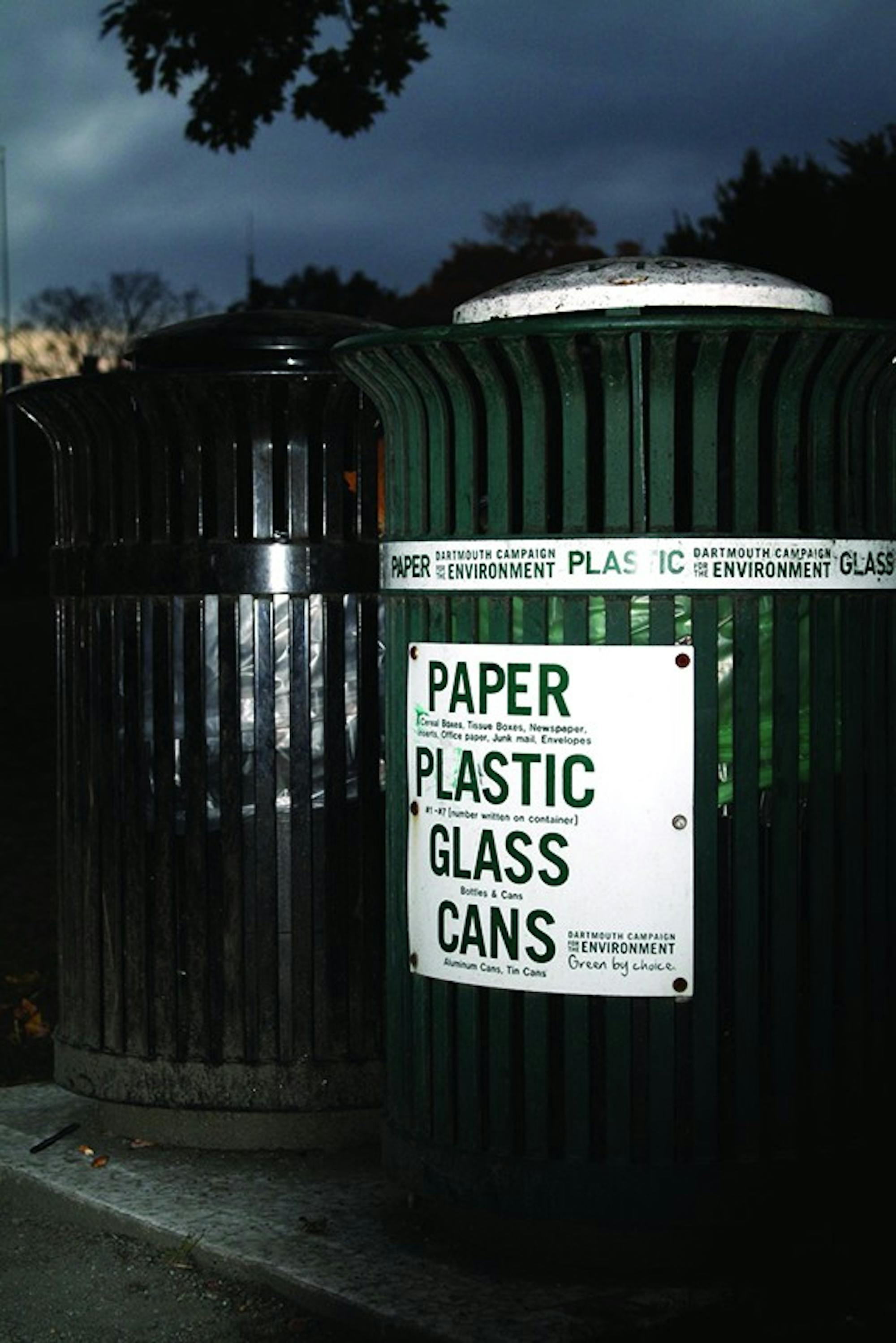 The College recently resumed recycling after waste contamination halted the effort.