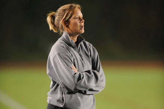 Angie Hind led the women's soccer to 54 wins over six years as head coach.