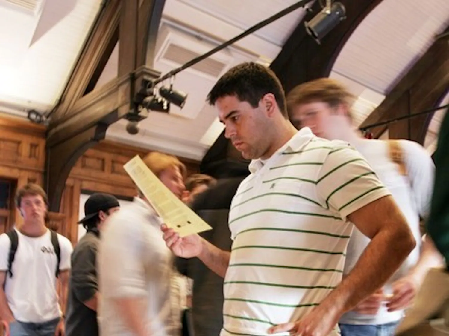 Katz lectured to a packed Collis Commonground.