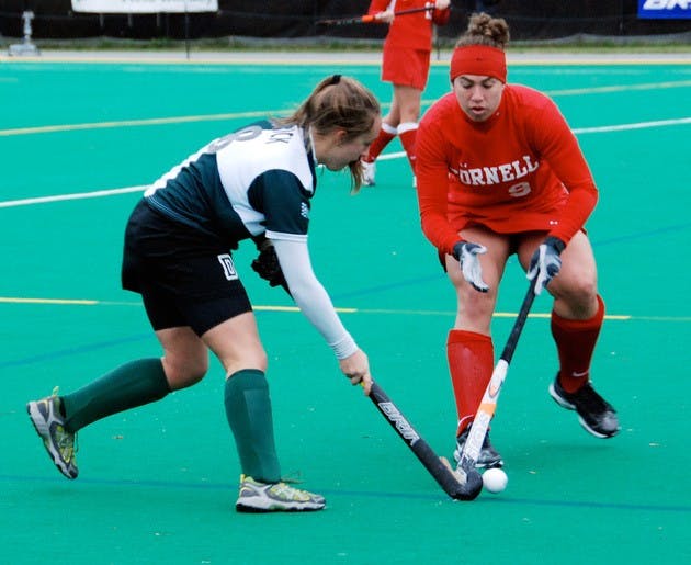 The Big Green field hockey team could not close out its season with a victory, dropping the finale 2-0 to Cornell.