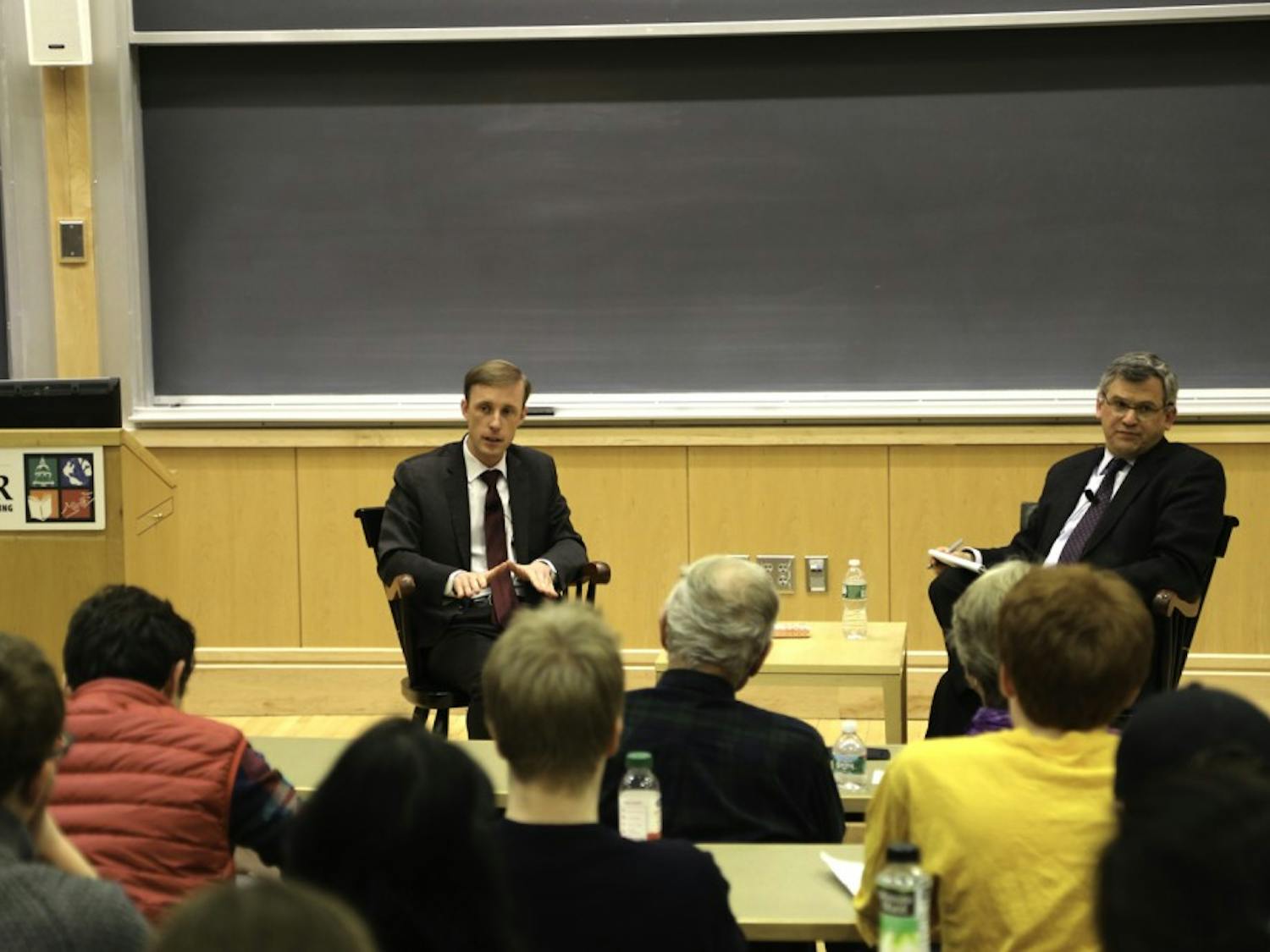 Foreign affairs expert Jake Sullivan talks U.S. foreign policy in a lecture hosted by the Dickey Center.