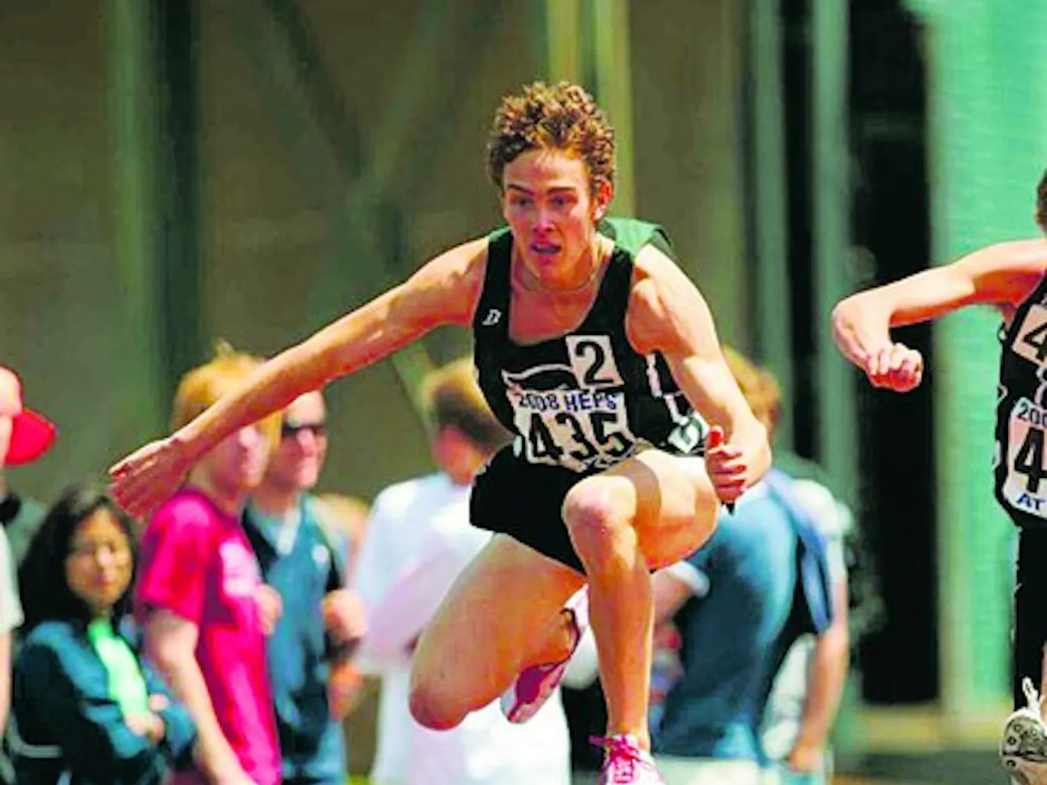 Chris Zablocki '10 was one of two Dartmouth athletes to qualify to compete on the second day of the NCAA Regionals.