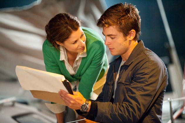 Zac Efron and Amanda Crew star in this summer's blockbuster