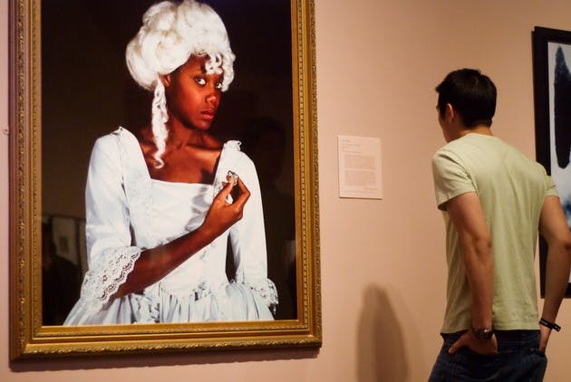 The Hood Museum of Art's hip hop party, designed to attract students to its Black Womanhood exhibit, was met with some student opposition.