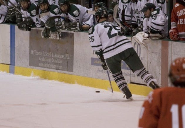 Nick Johnson '08 has racked up 13 points in 16 games this season.