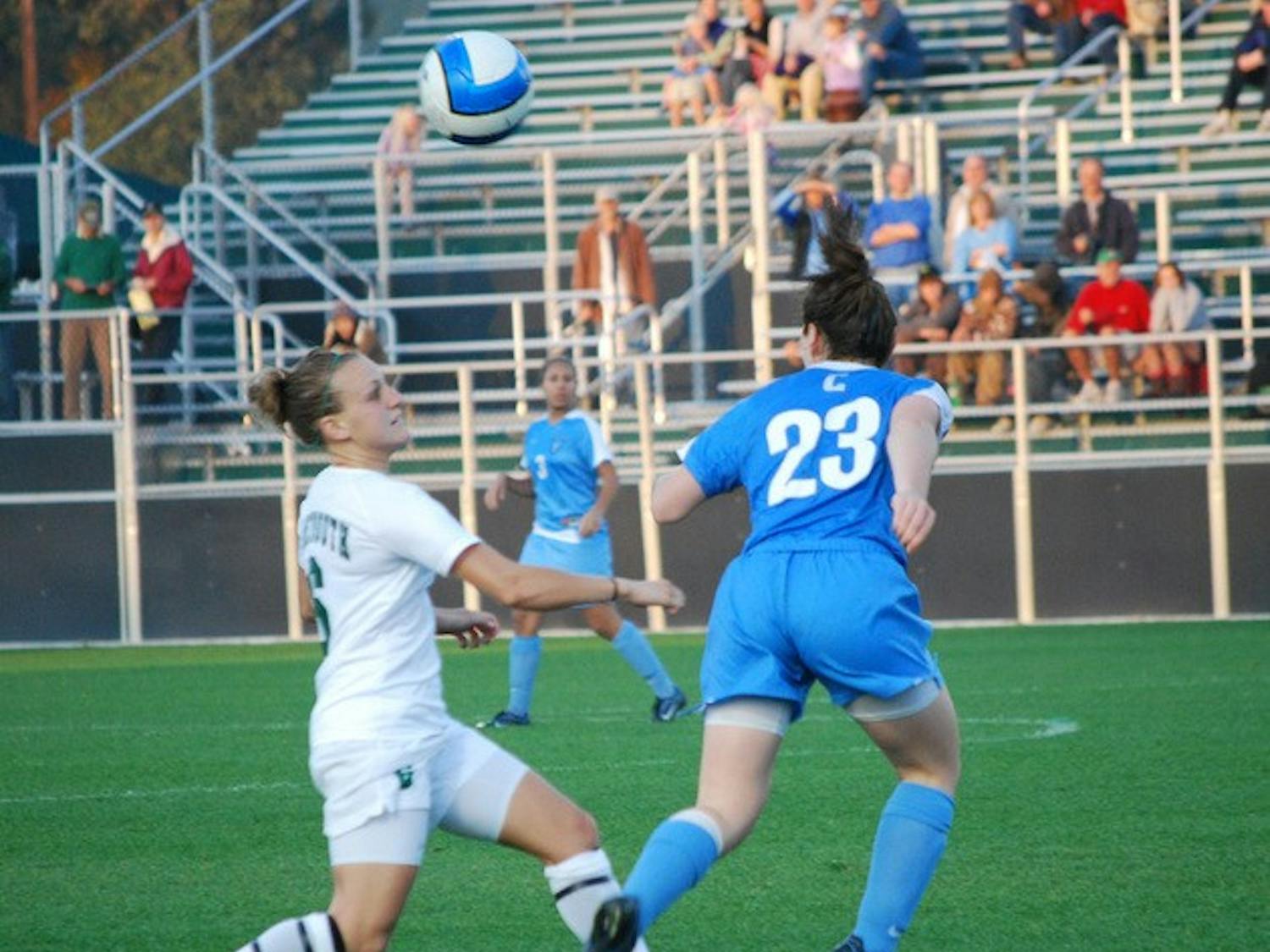 Dartmouth fought for 110 minutes, but this weekend's match against the Lions ended in a tie.