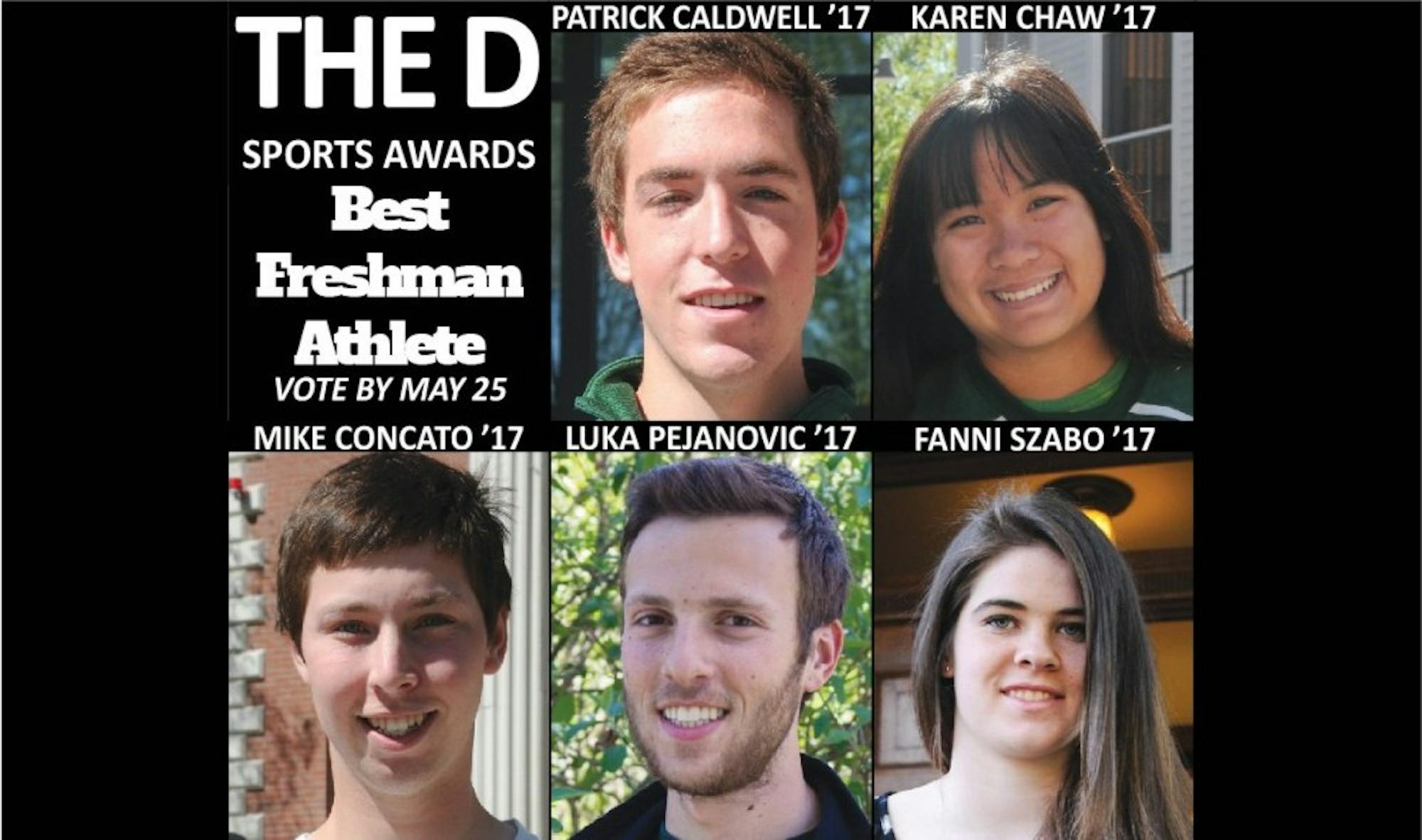 Please vote for the best freshman athlete by May 25.