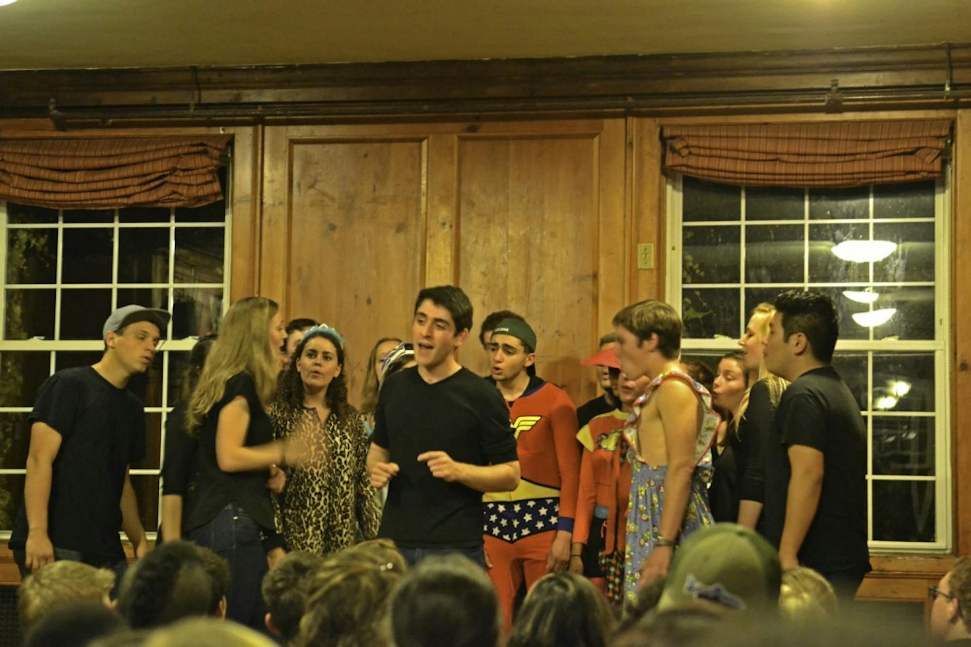 The Dodecaphonics performed at Chi Gamma Epsilon Monday night in a GLC-sponsored event.