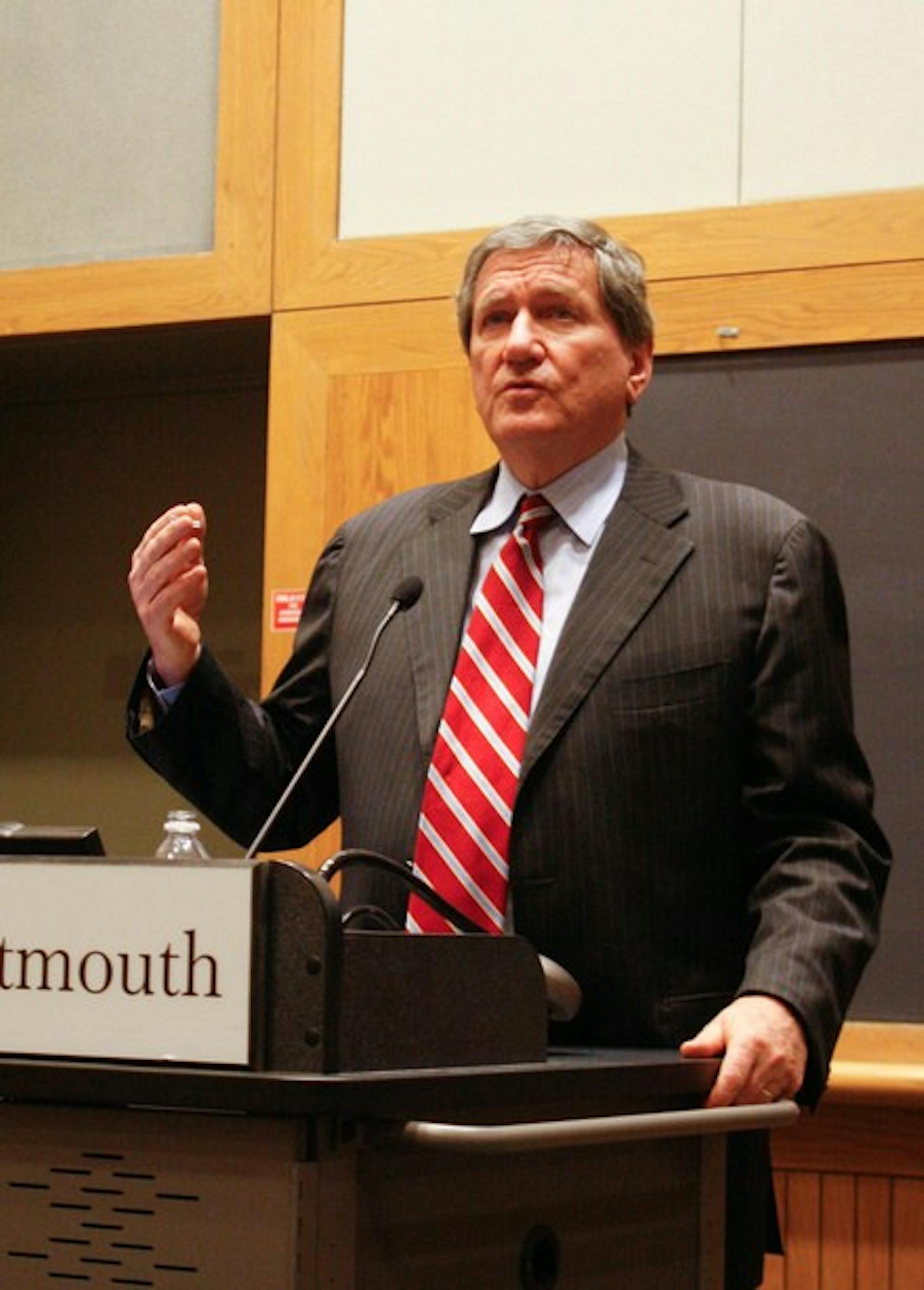 ormer U.S. Ambassador to the United Nations Richard Holbrooke blames America for weakening the United Nations during his Wednesday speech.